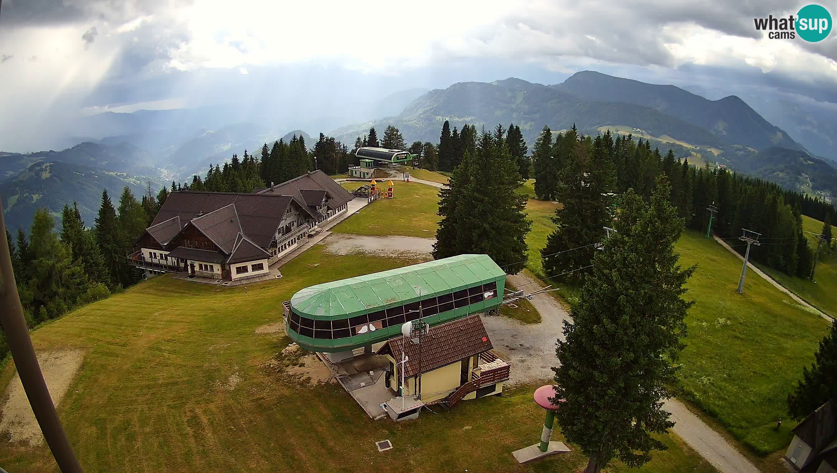 Live webcam Ski Cerkno – Počivalo