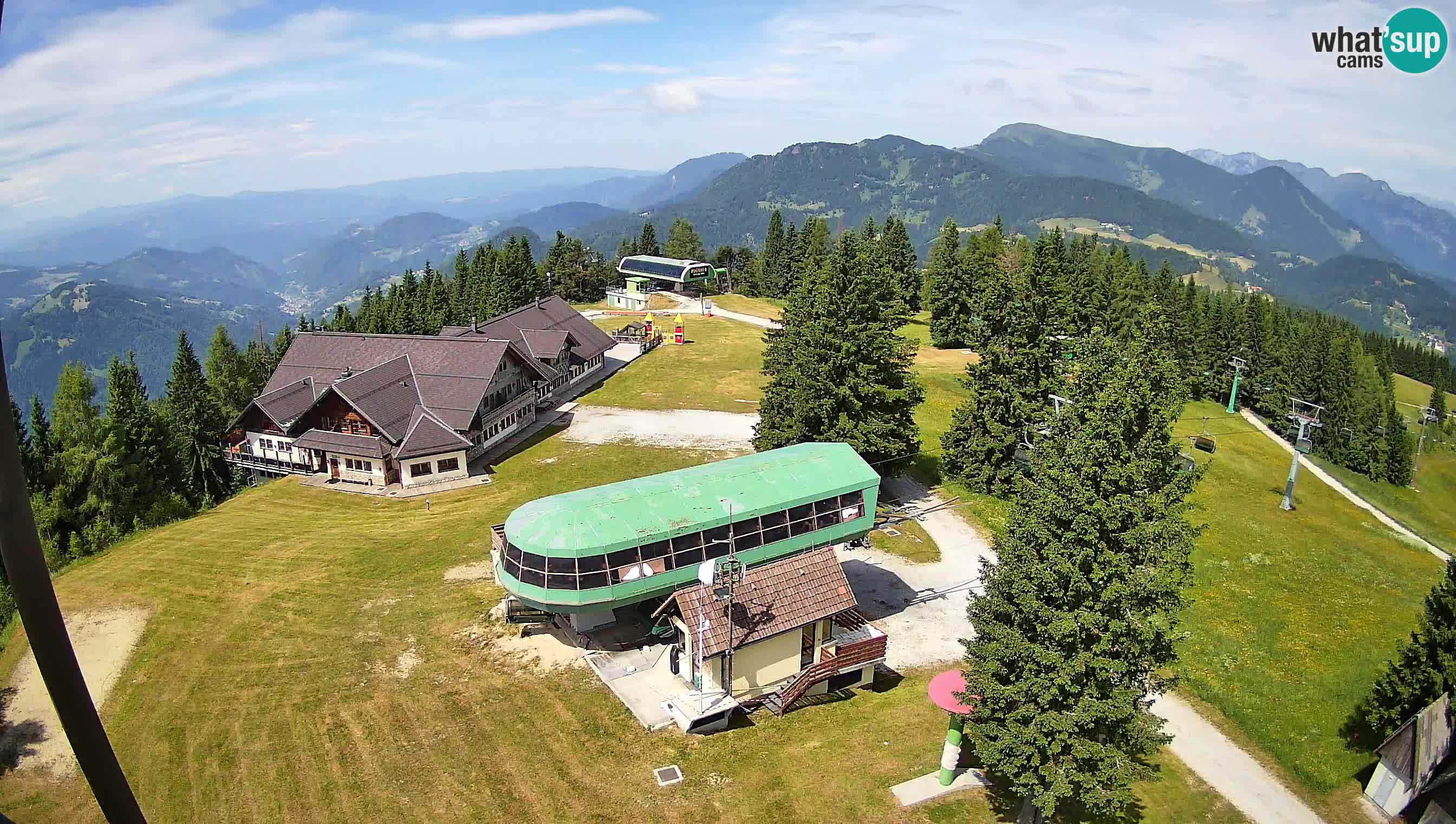 Live webcam Ski Cerkno – Počivalo