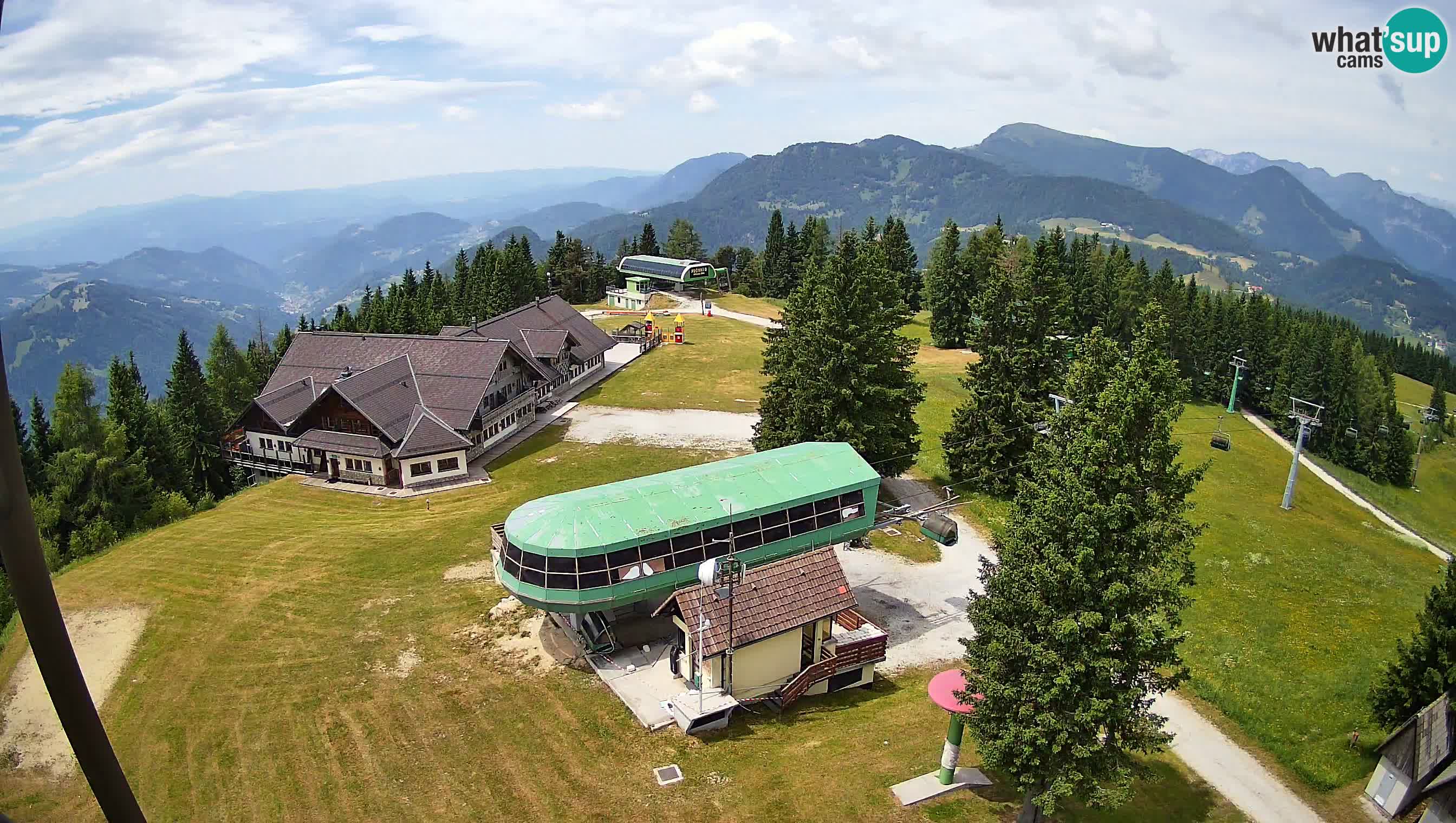 Live webcam Ski Cerkno – Počivalo
