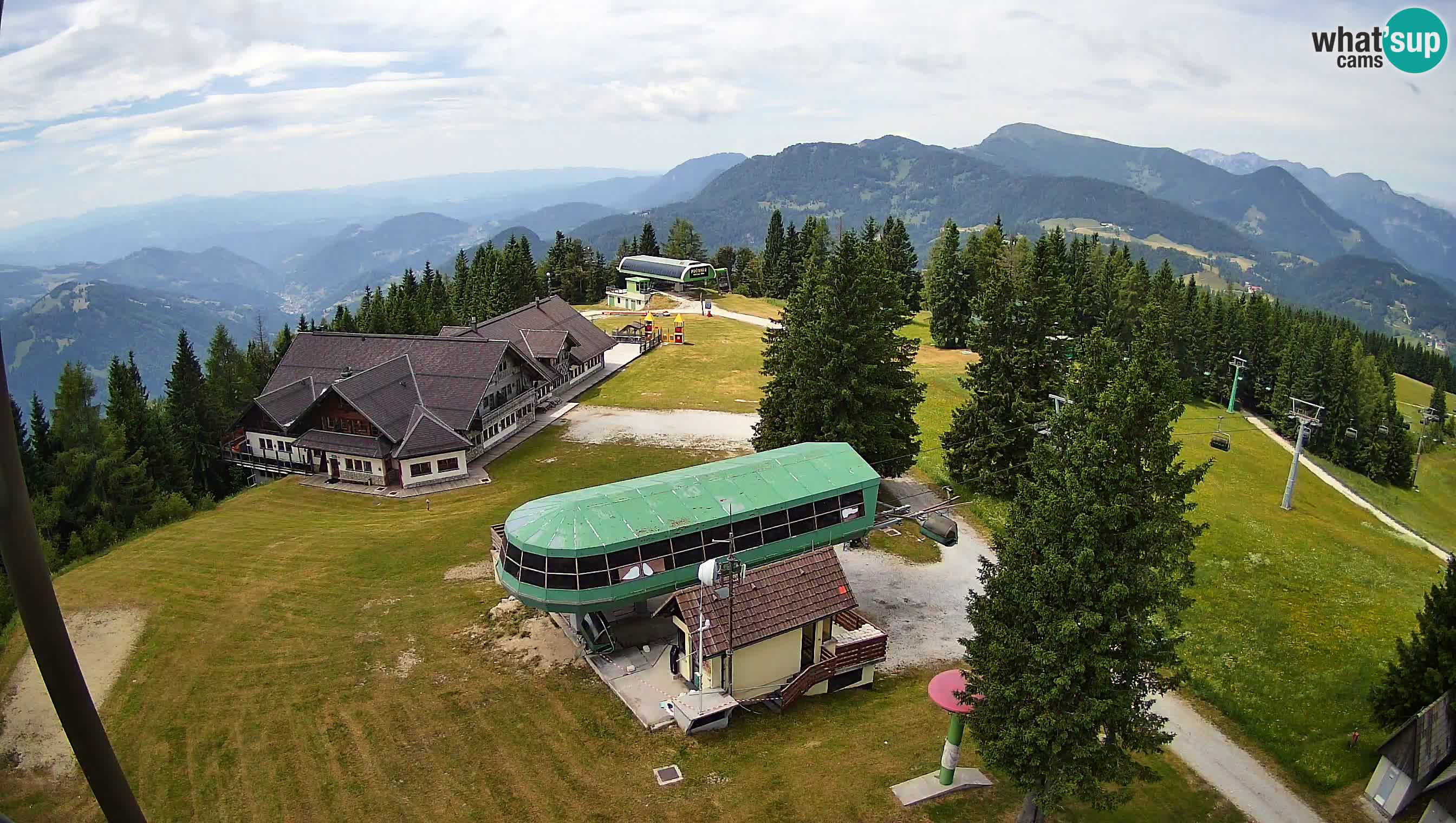 Live webcam Ski Cerkno – Počivalo