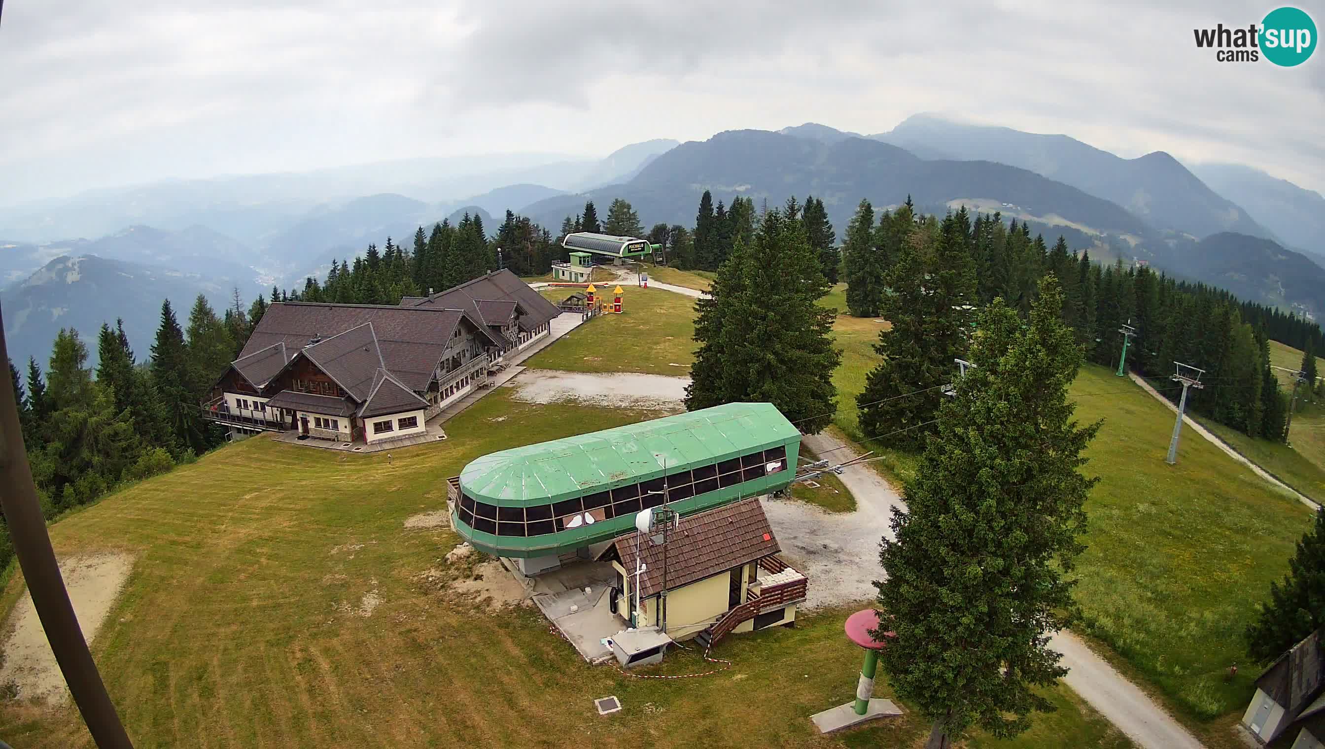 Live webcam Ski Cerkno – Počivalo