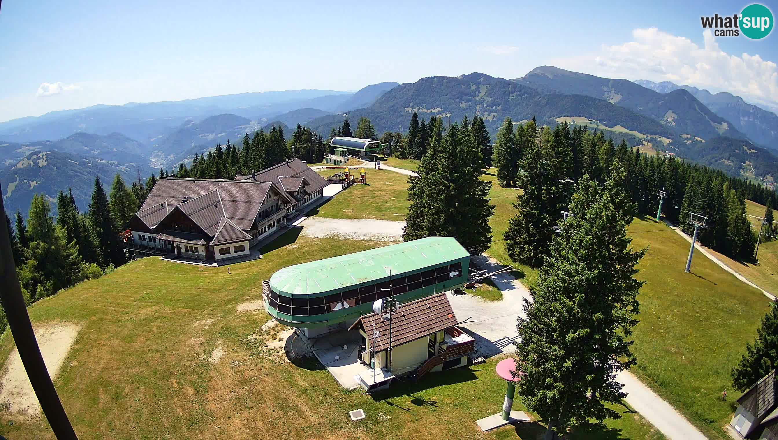 Live webcam Ski Cerkno – Počivalo