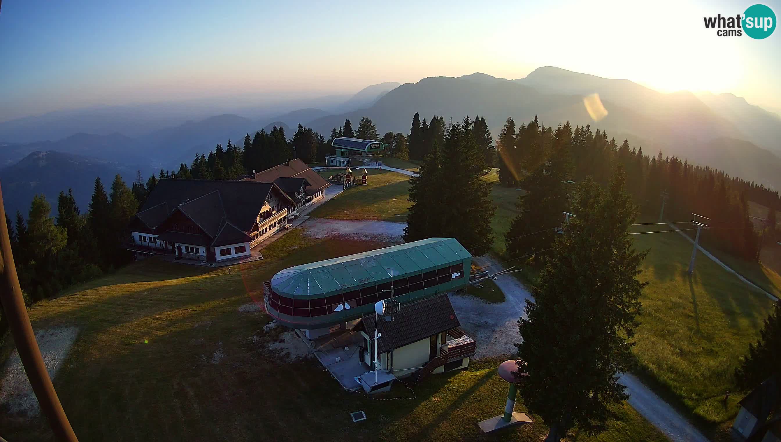 Live webcam Ski Cerkno – Počivalo