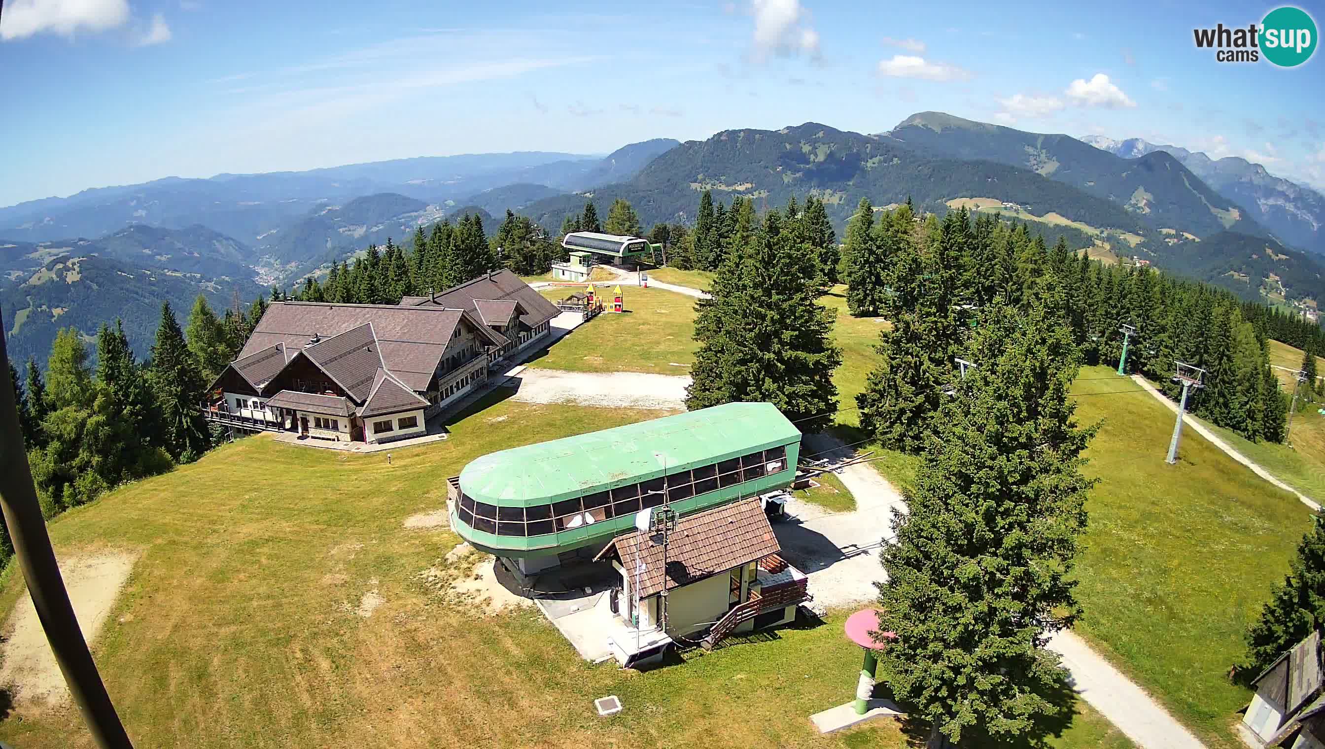 Live webcam Ski Cerkno – Počivalo