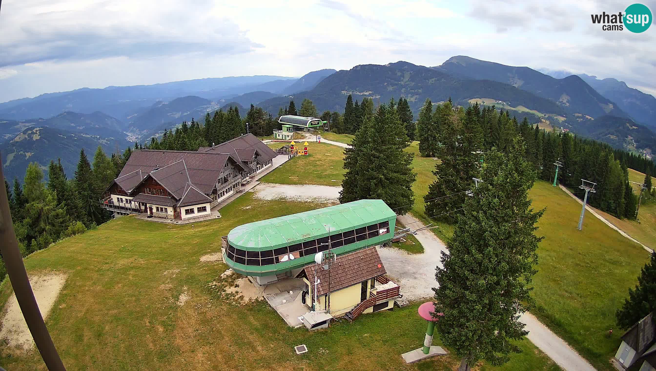 Live webcam Ski Cerkno – Počivalo