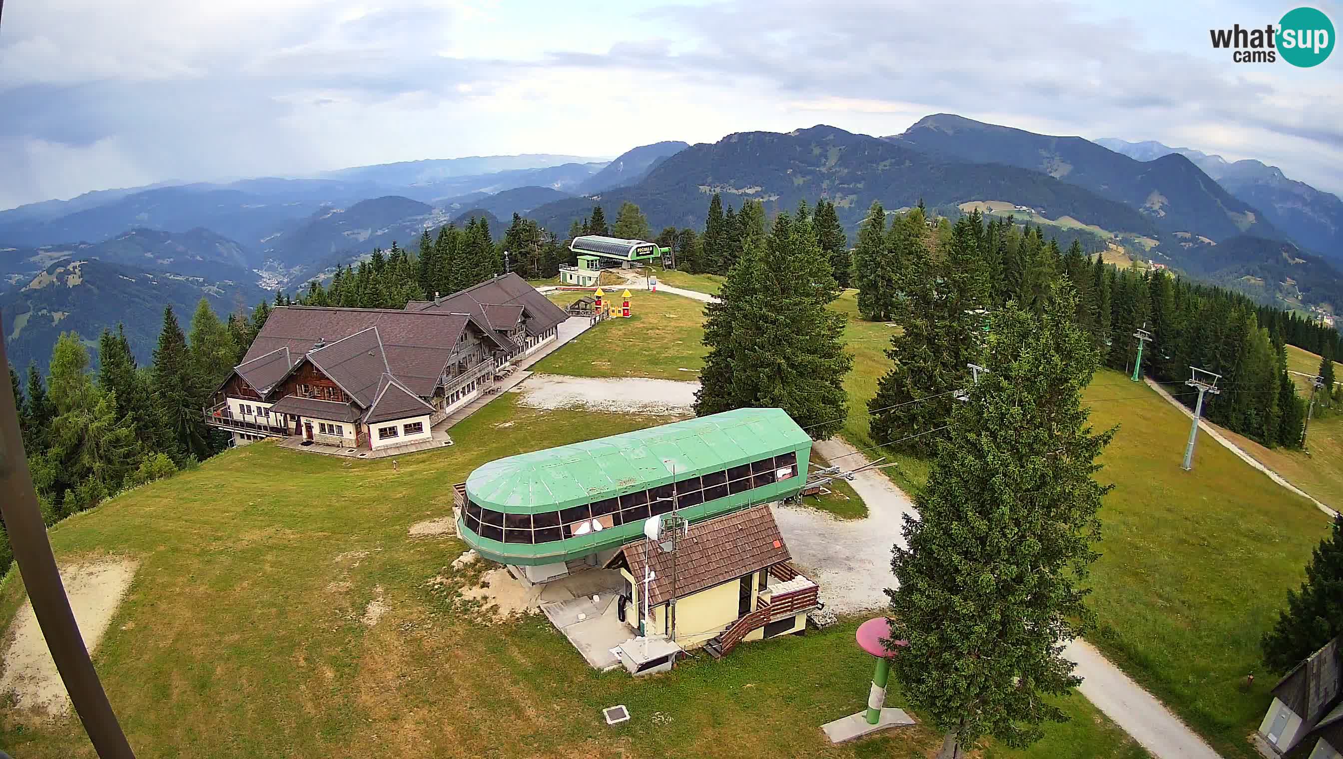 Live webcam Ski Cerkno – Počivalo