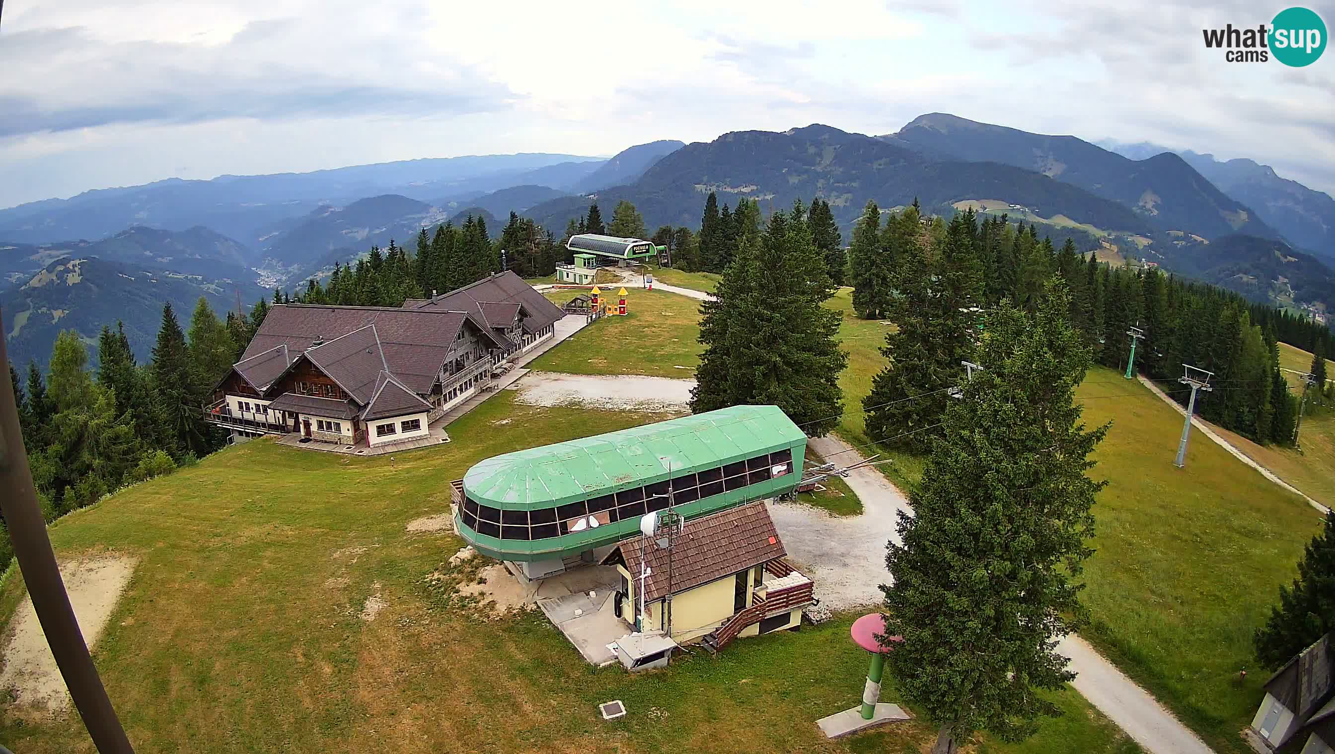 Live webcam Ski Cerkno – Počivalo