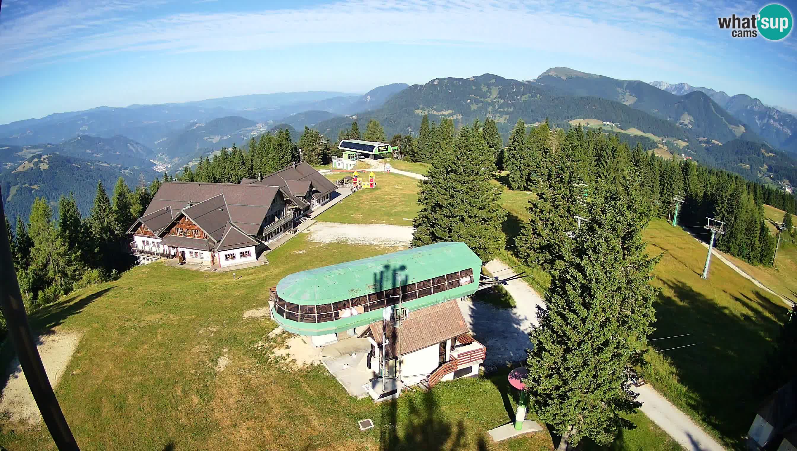 Live webcam Ski Cerkno – Počivalo