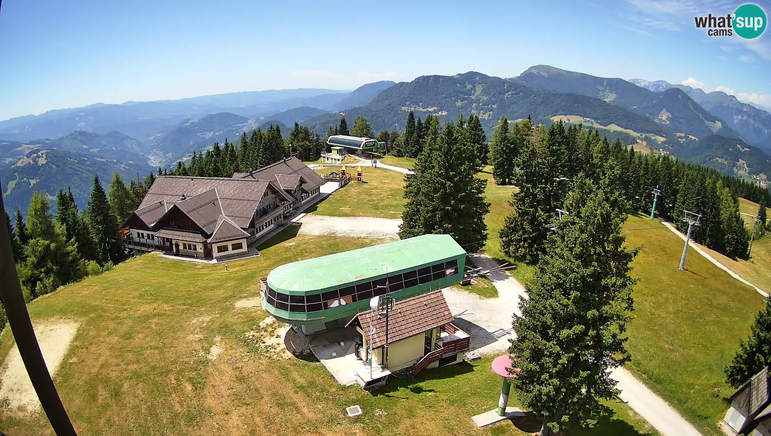 Live webcam Ski Cerkno – Počivalo