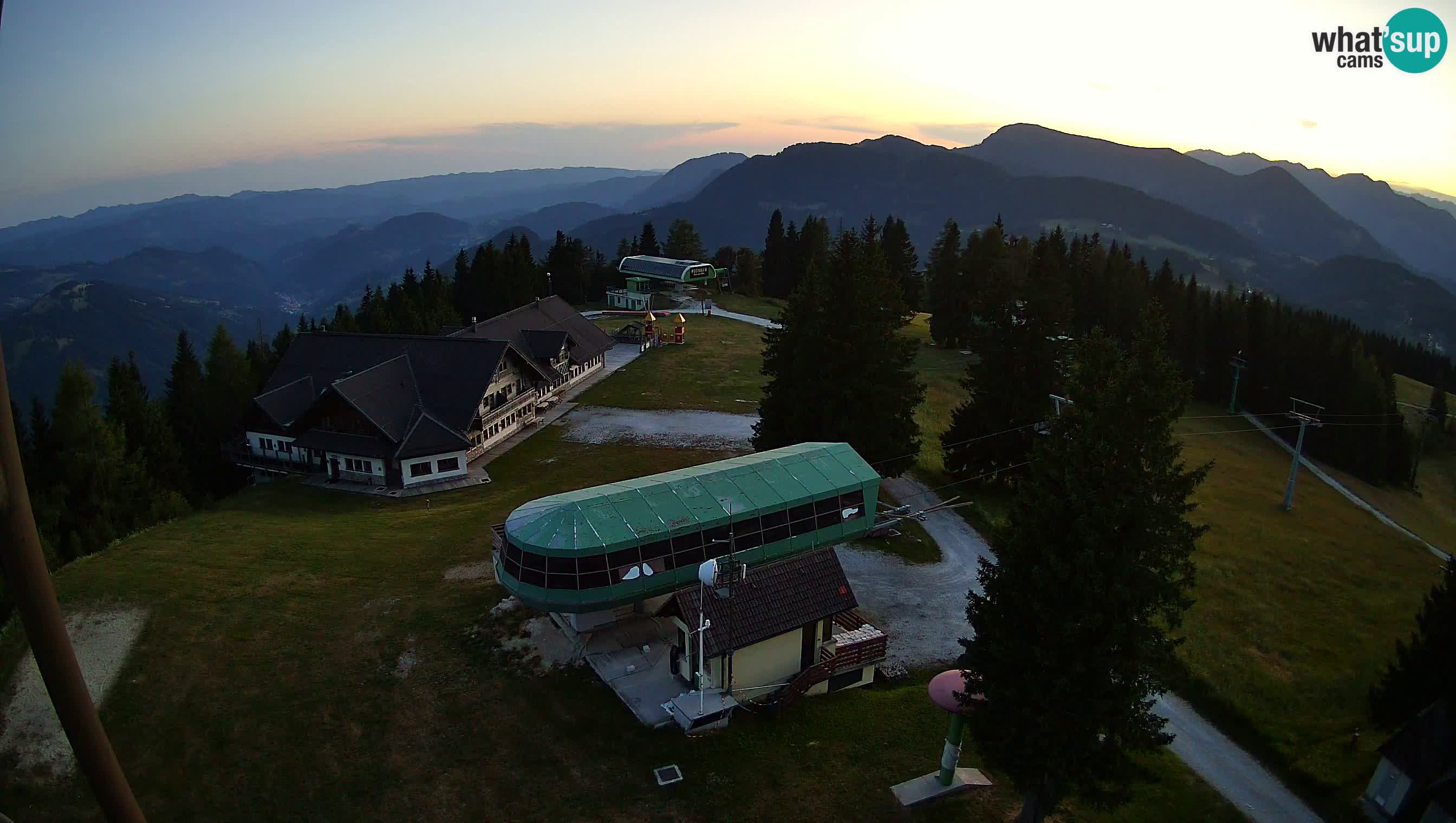 Live webcam Ski Cerkno – Počivalo