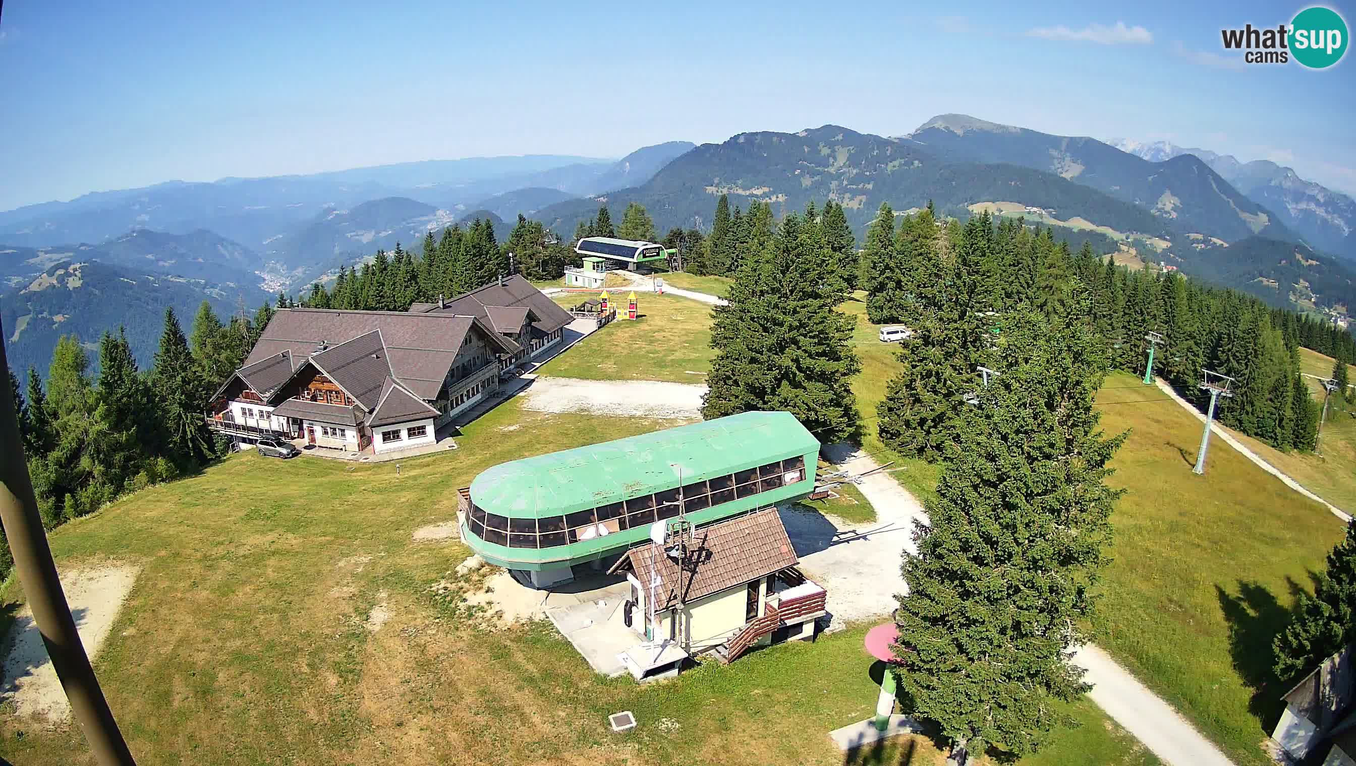 Live webcam Ski Cerkno – Počivalo