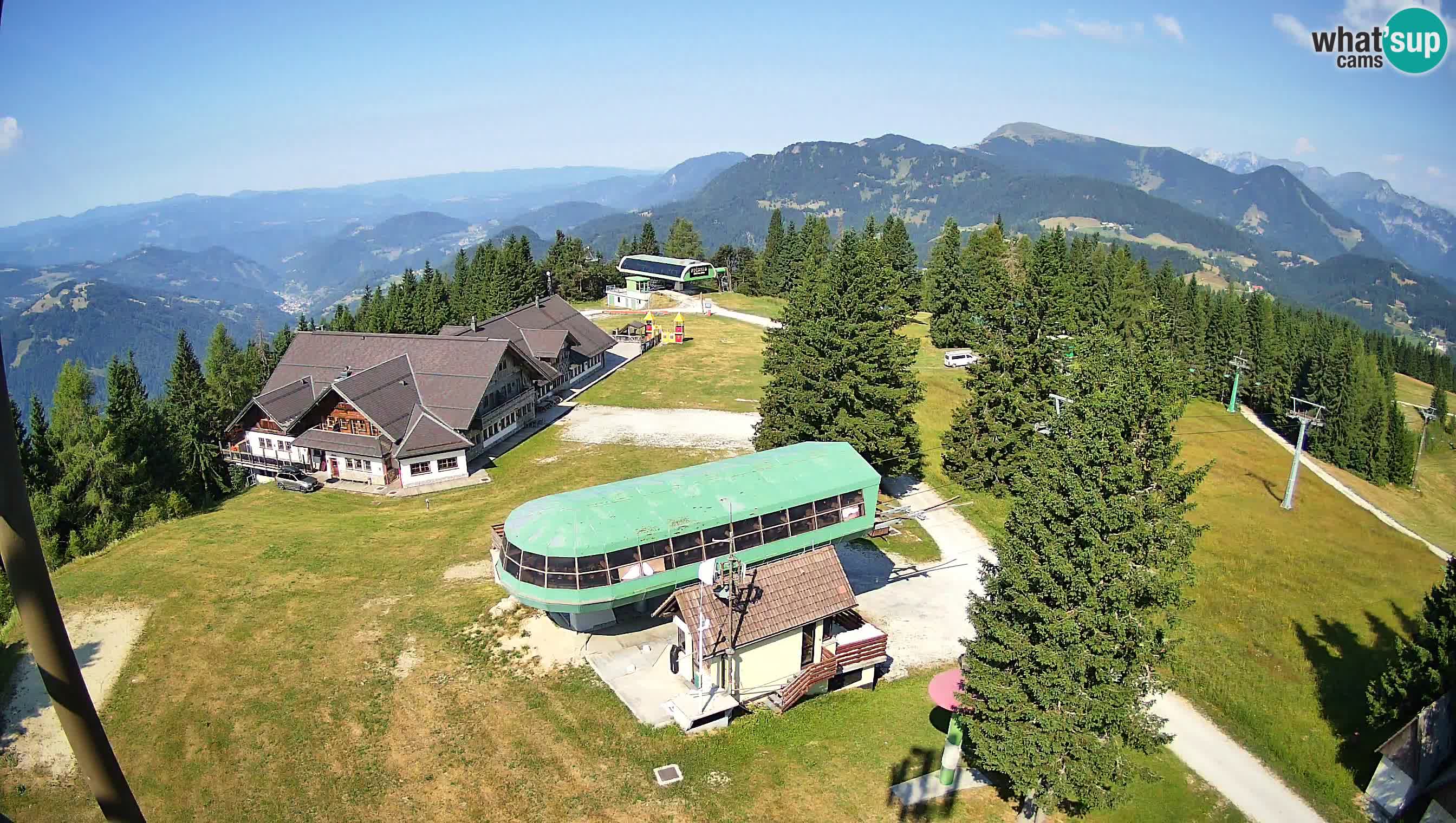 Live webcam Ski Cerkno – Počivalo