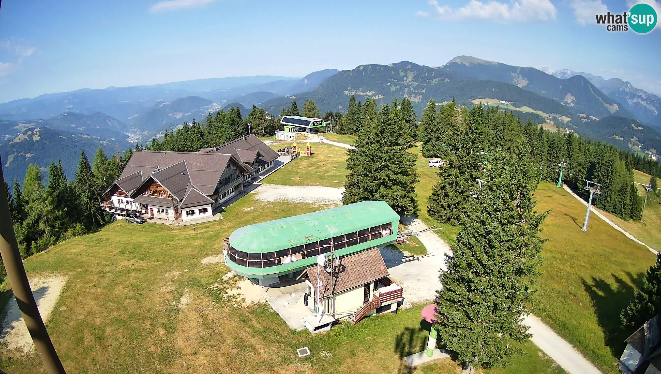Live webcam Ski Cerkno – Počivalo