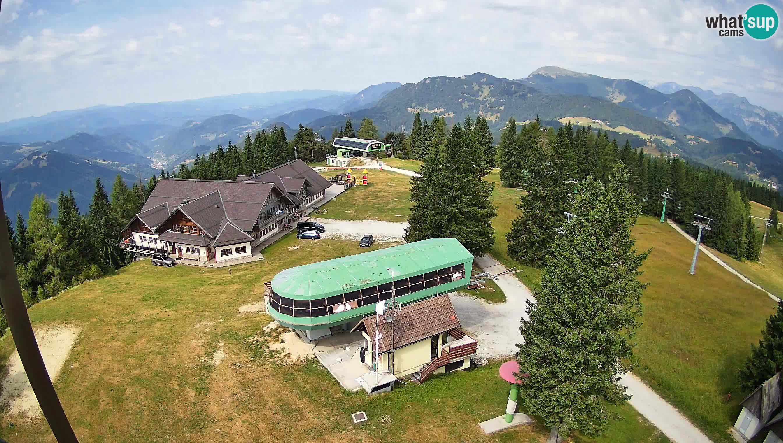 Live webcam Ski Cerkno – Počivalo