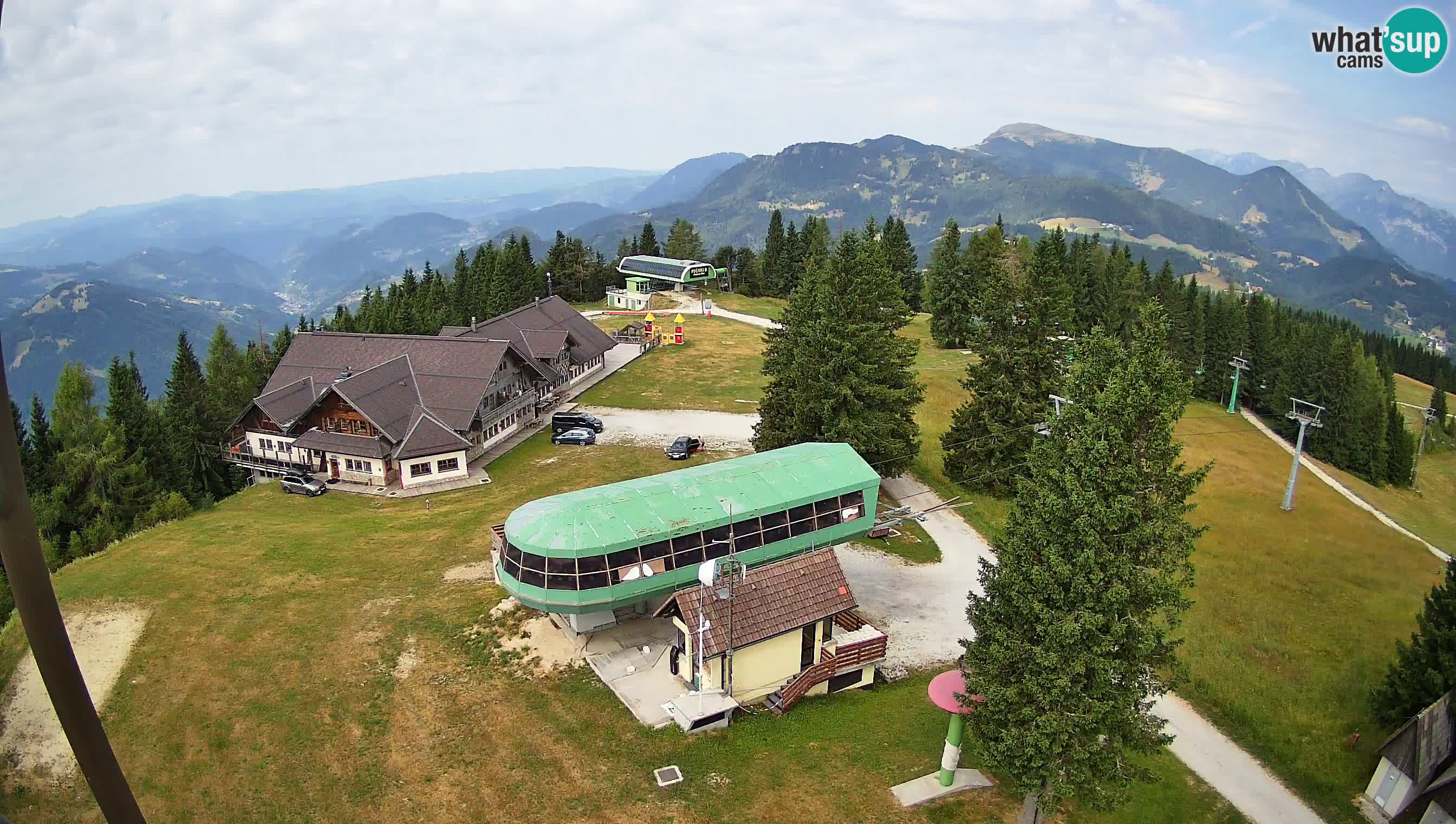Live webcam Ski Cerkno – Počivalo
