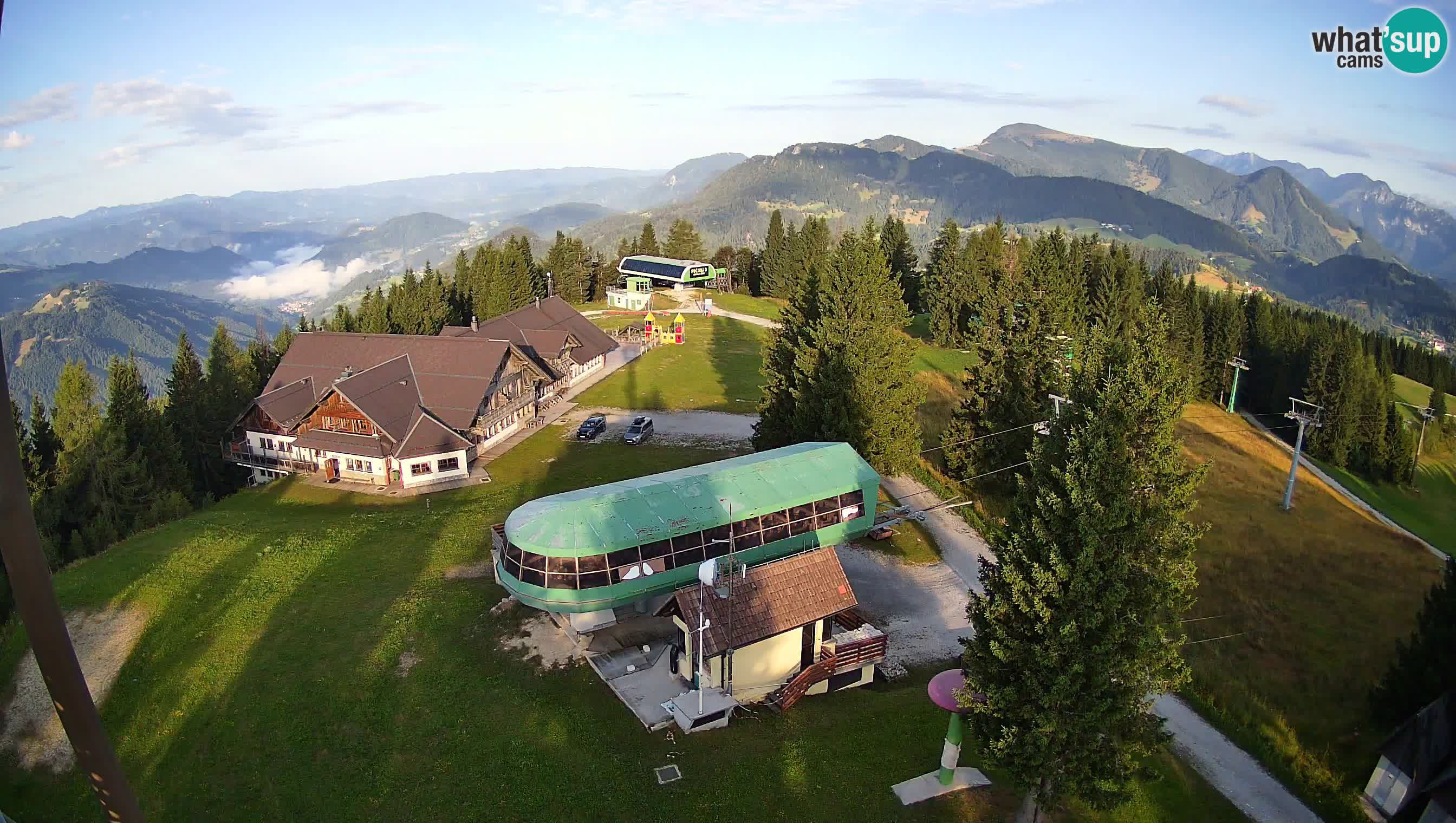 Live webcam Ski Cerkno – Počivalo