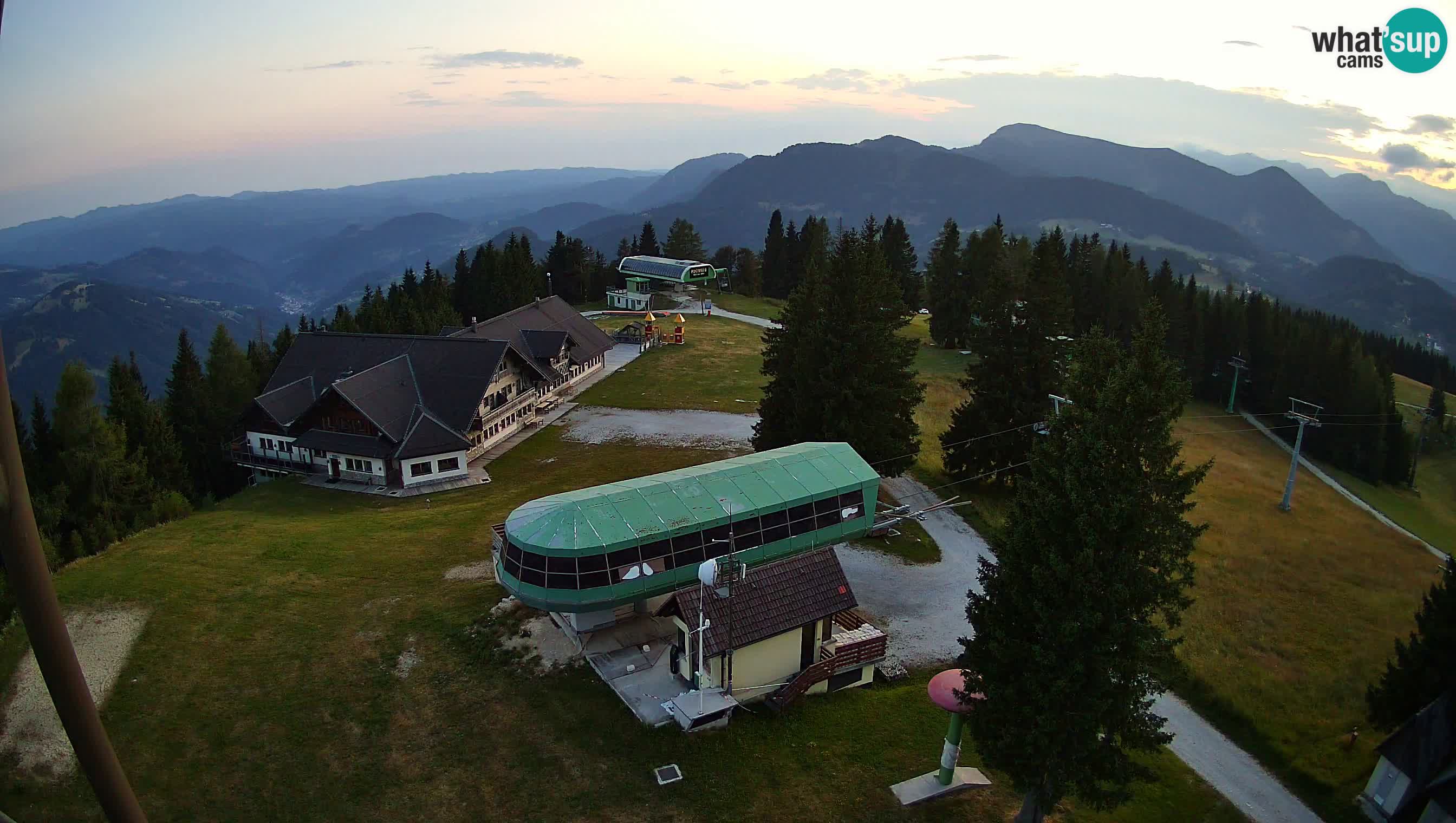 Live webcam Ski Cerkno – Počivalo