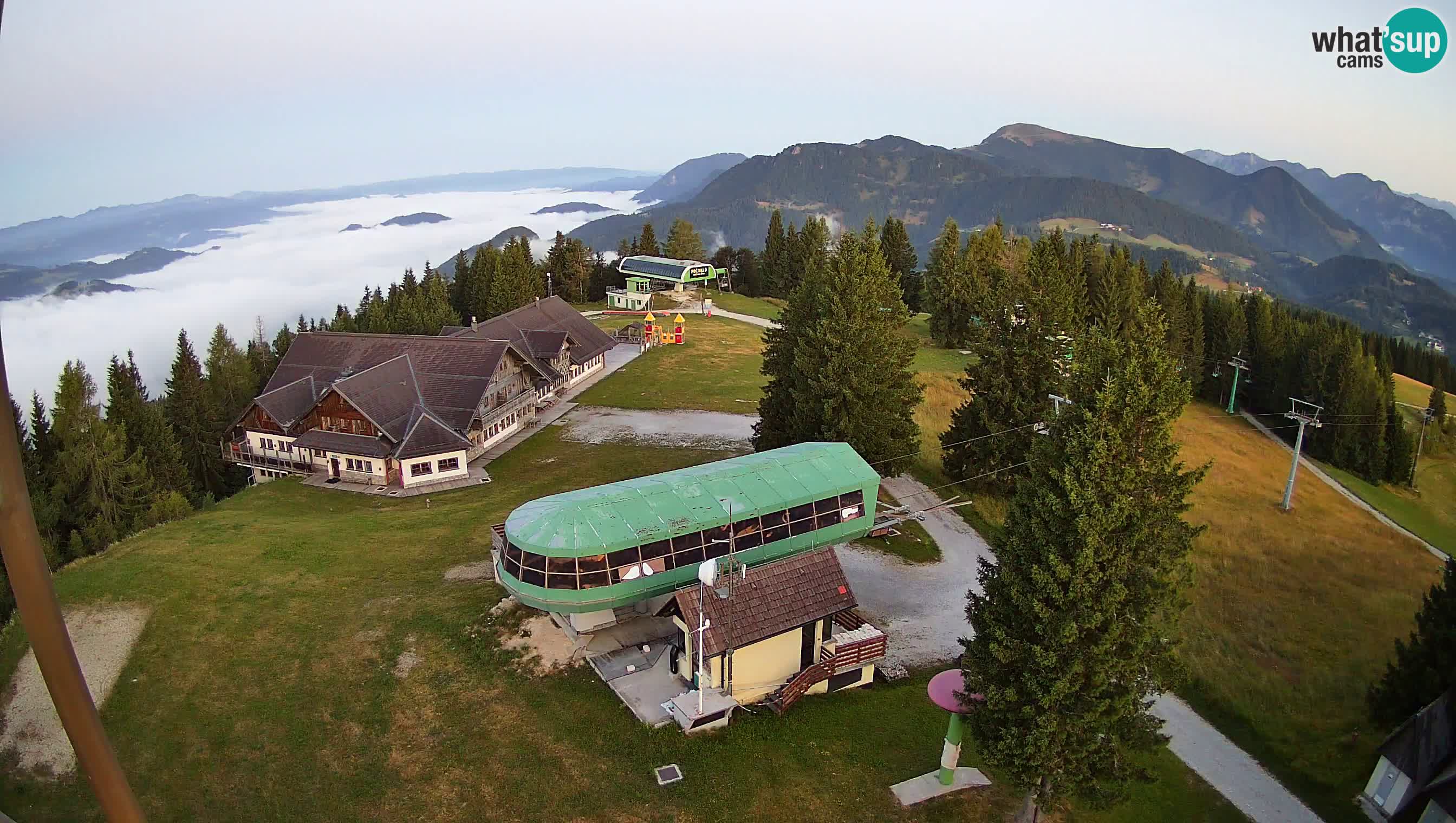 Live webcam Ski Cerkno – Počivalo