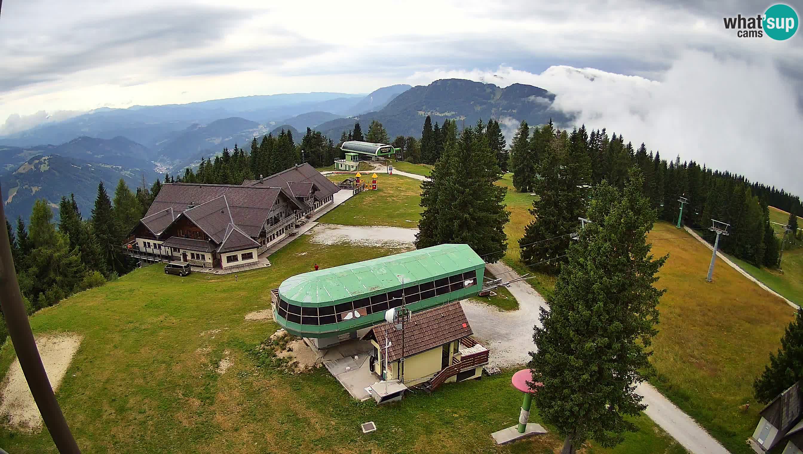 Live webcam Ski Cerkno – Počivalo
