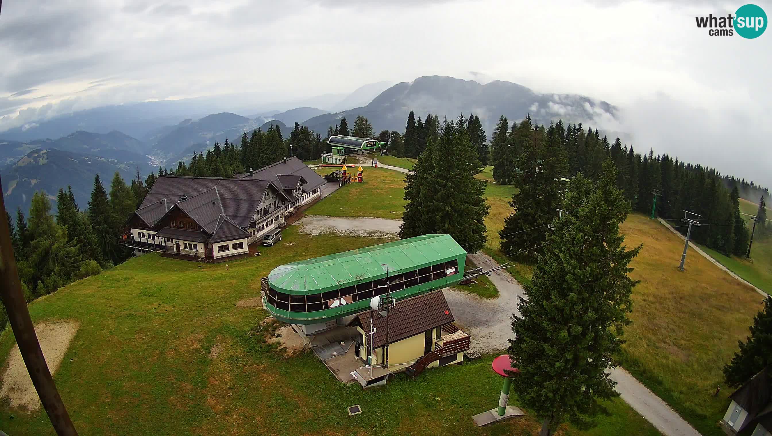 Live webcam Ski Cerkno – Počivalo