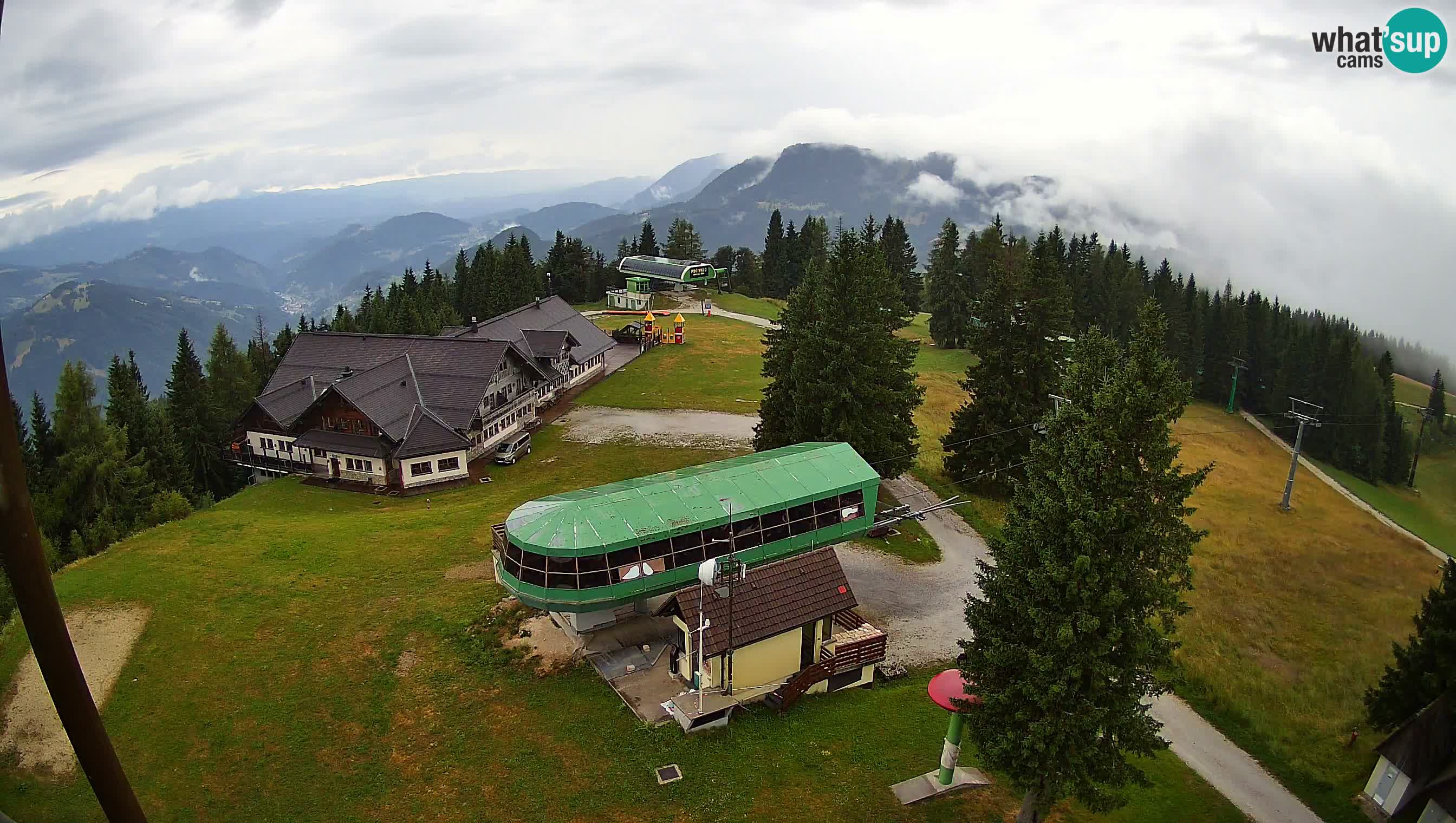 Live webcam Ski Cerkno – Počivalo