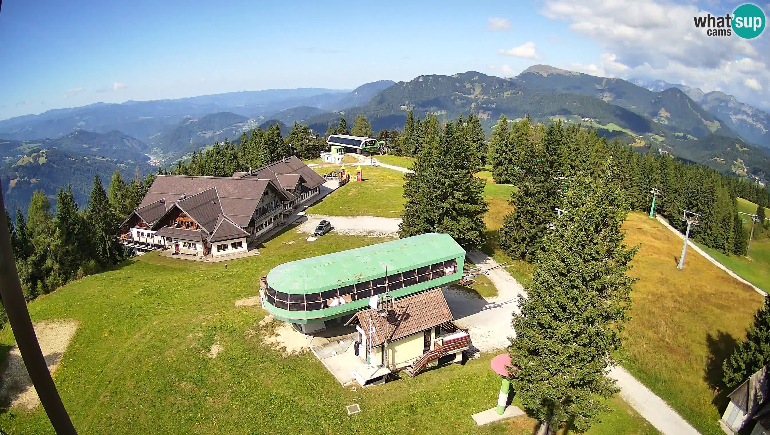 Live webcam Ski Cerkno – Počivalo