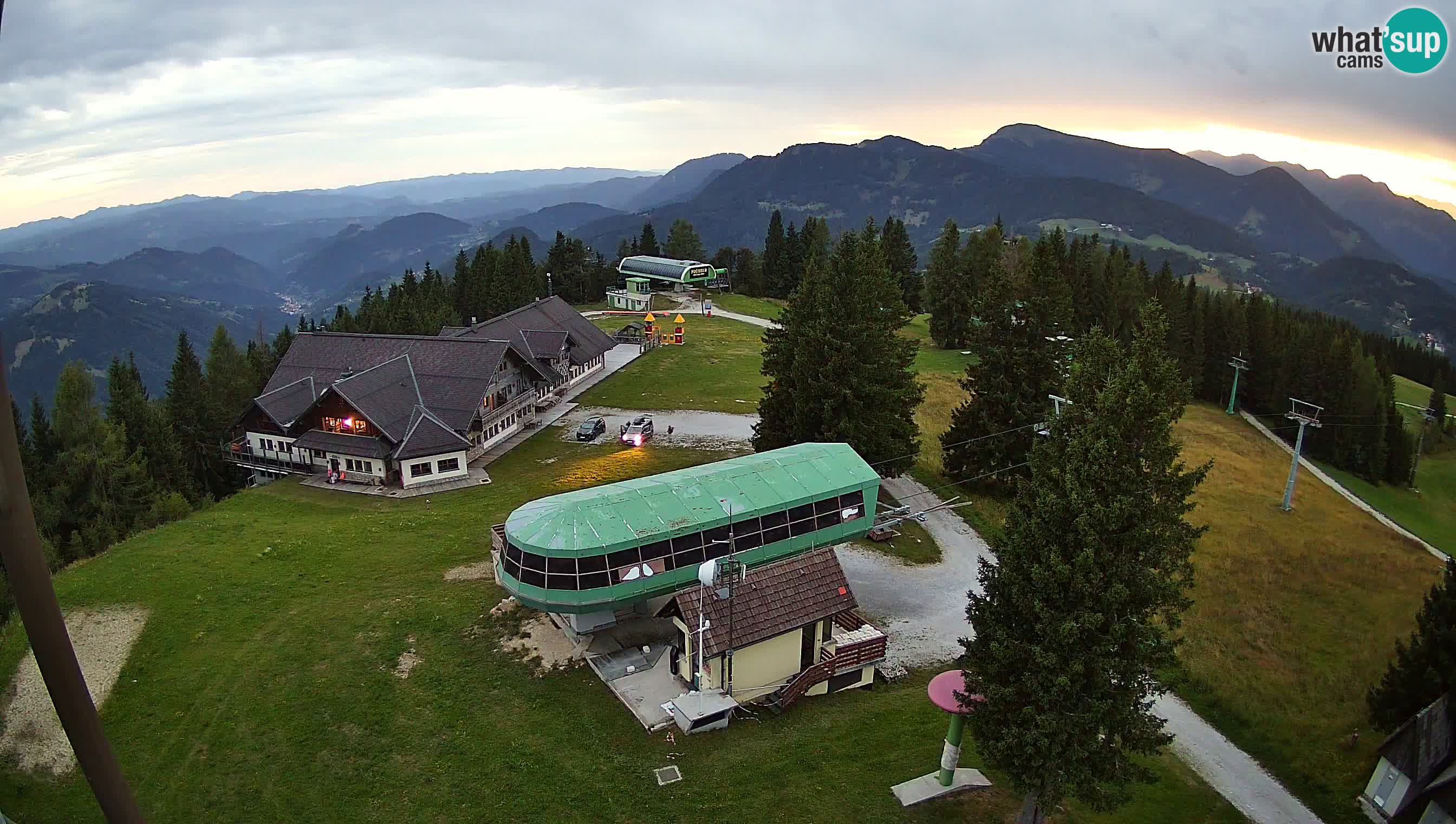 Live webcam Ski Cerkno – Počivalo