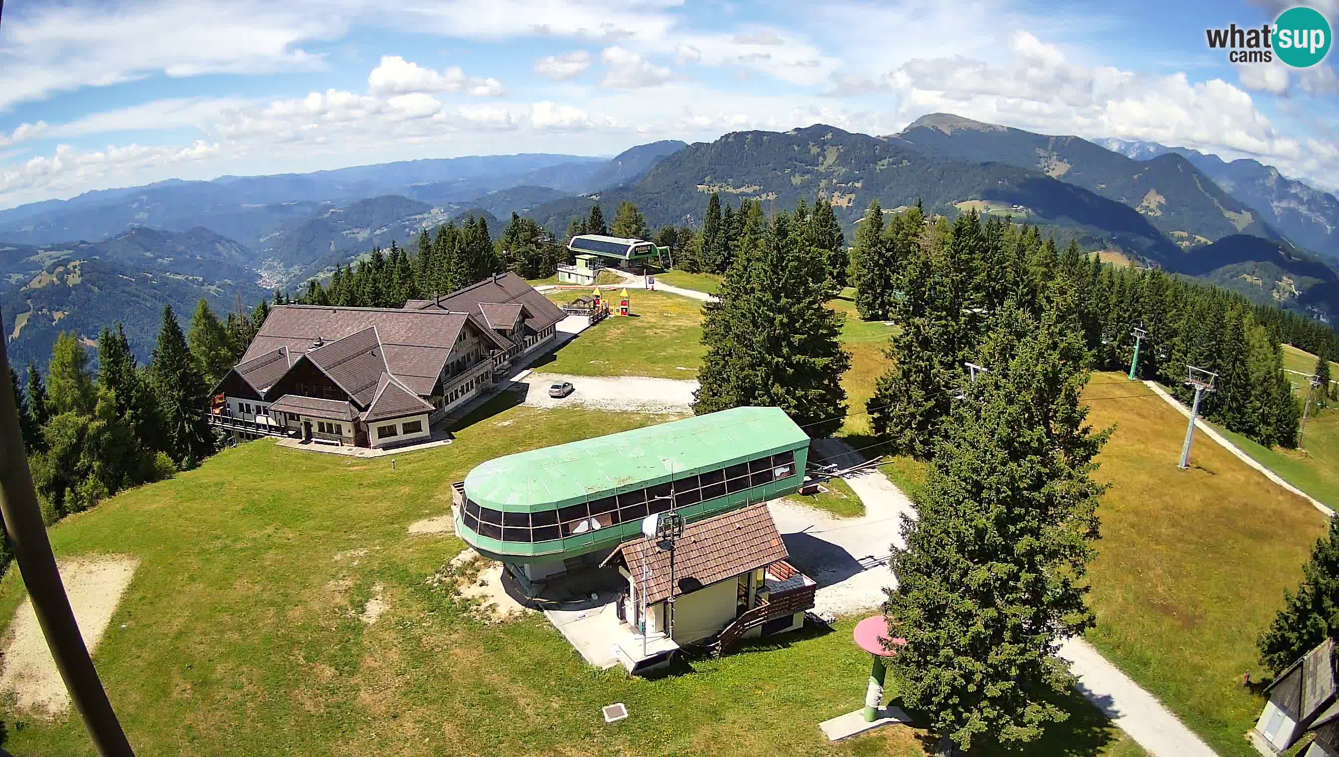 Live webcam Ski Cerkno – Počivalo