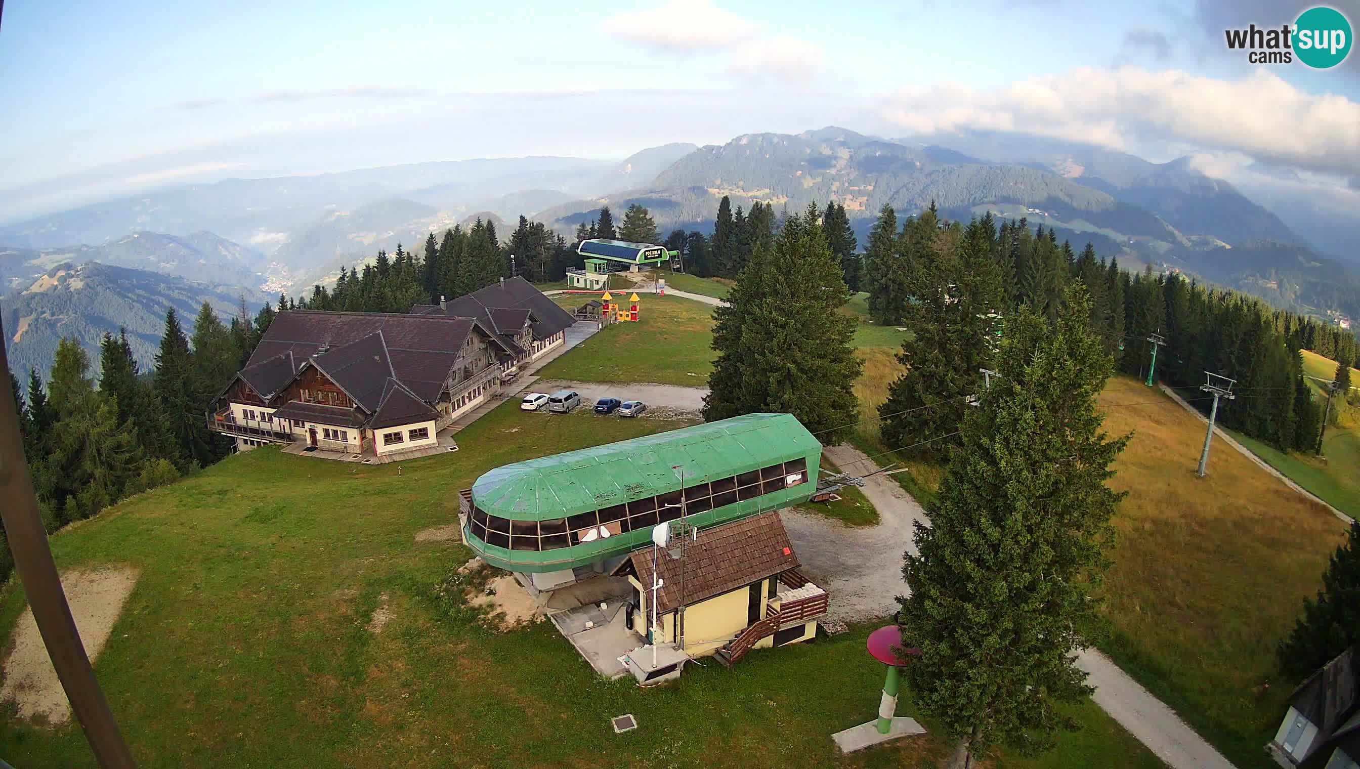 Live webcam Ski Cerkno – Počivalo