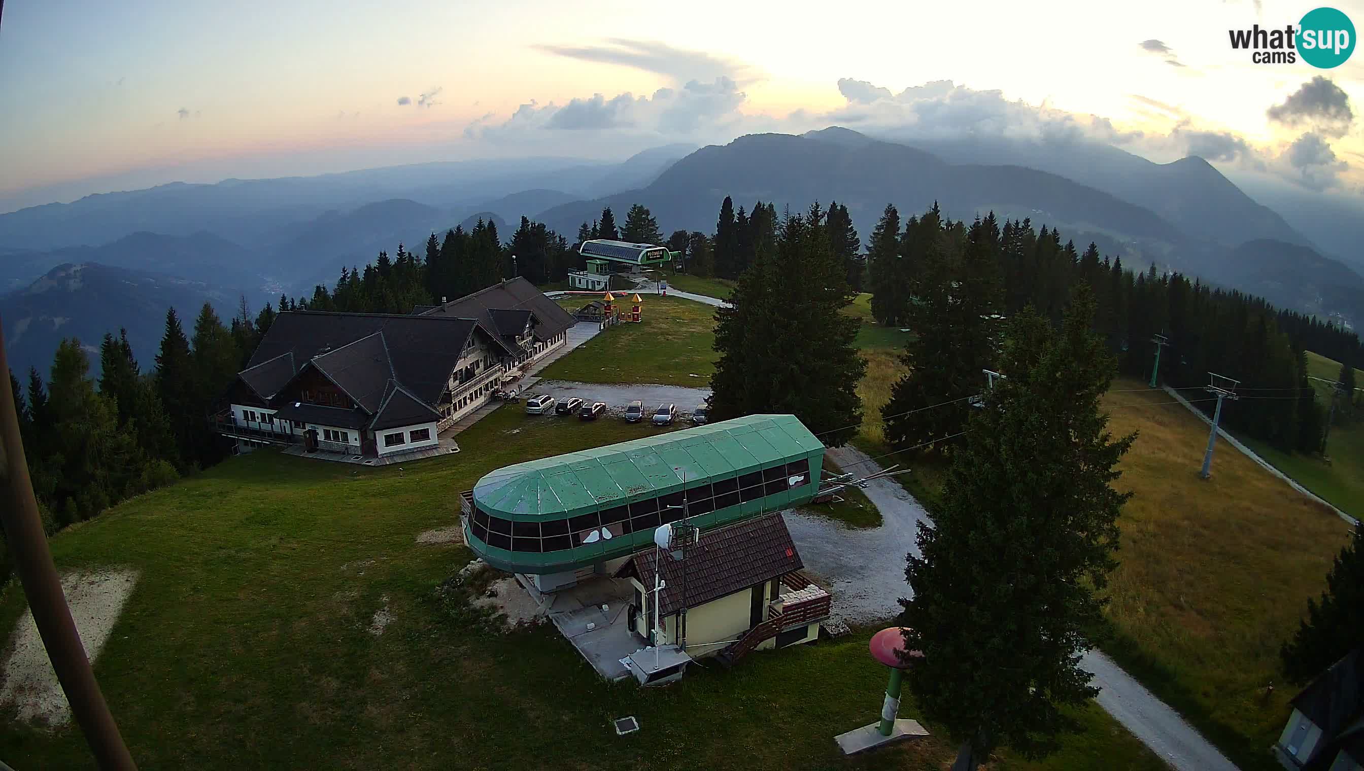 Live webcam Ski Cerkno – Počivalo