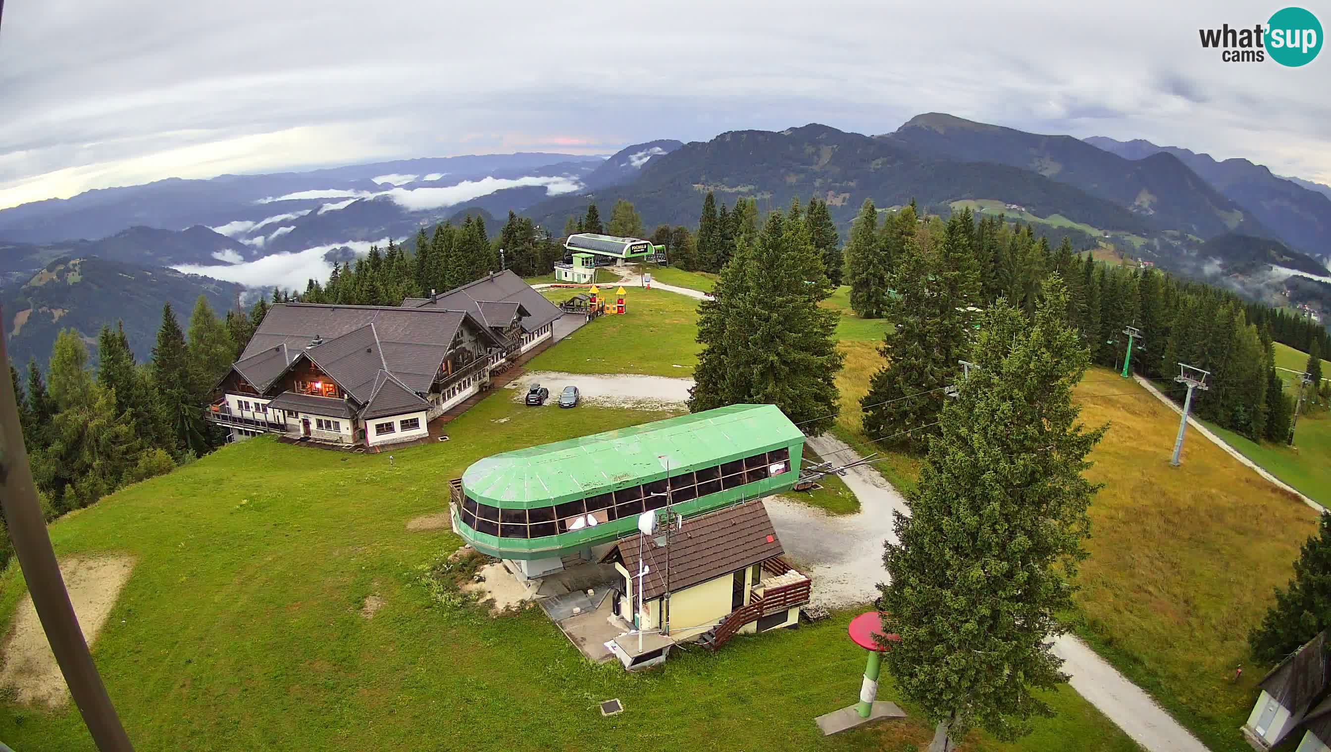 Live webcam Ski Cerkno – Počivalo