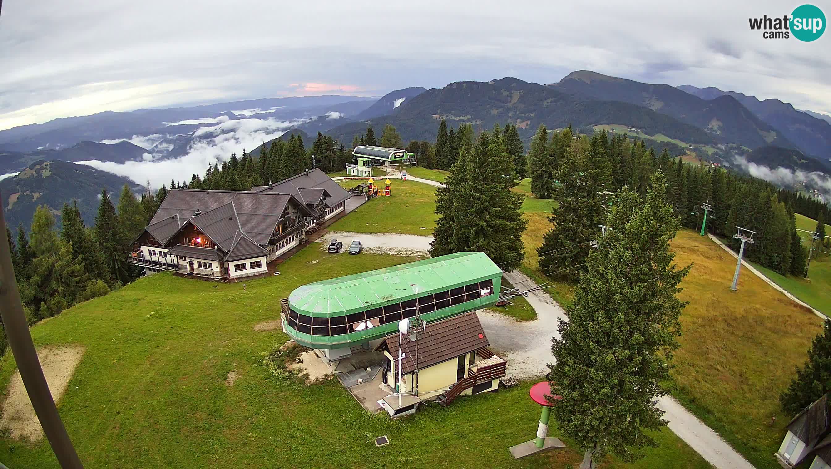 Live webcam Ski Cerkno – Počivalo