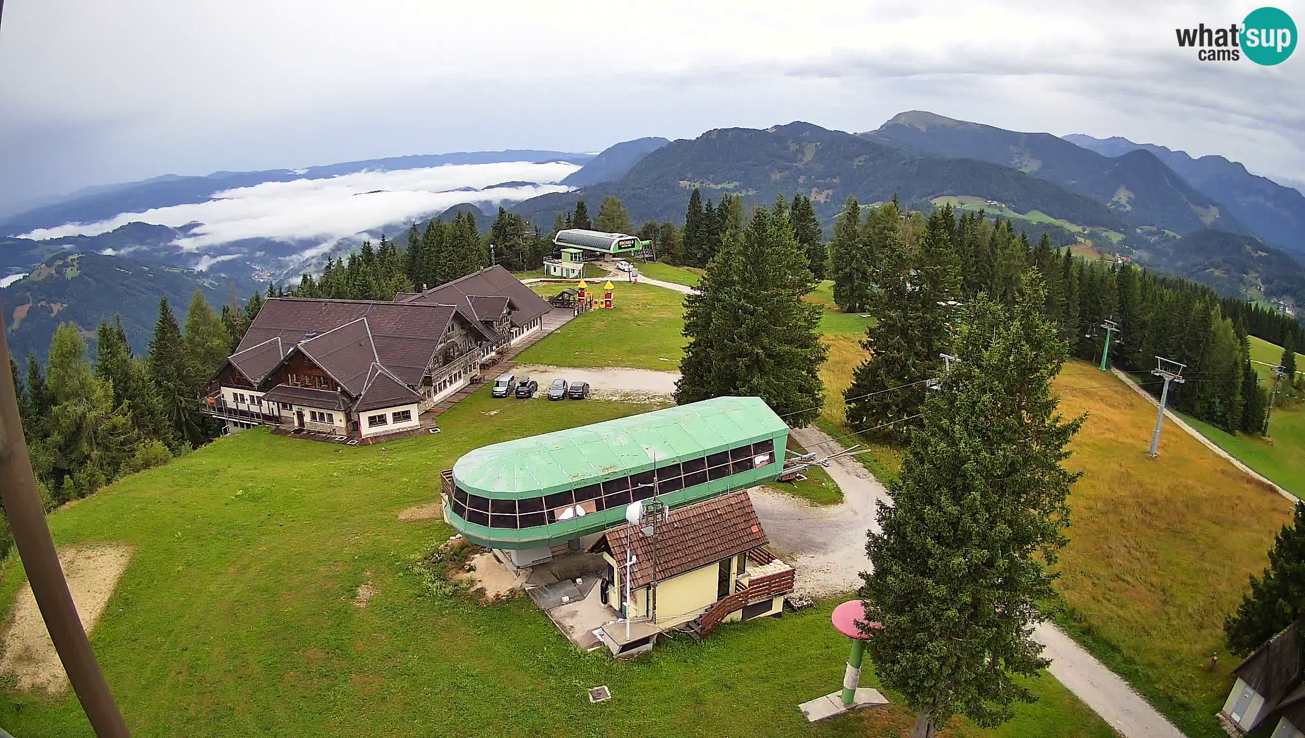 Live webcam Ski Cerkno – Počivalo
