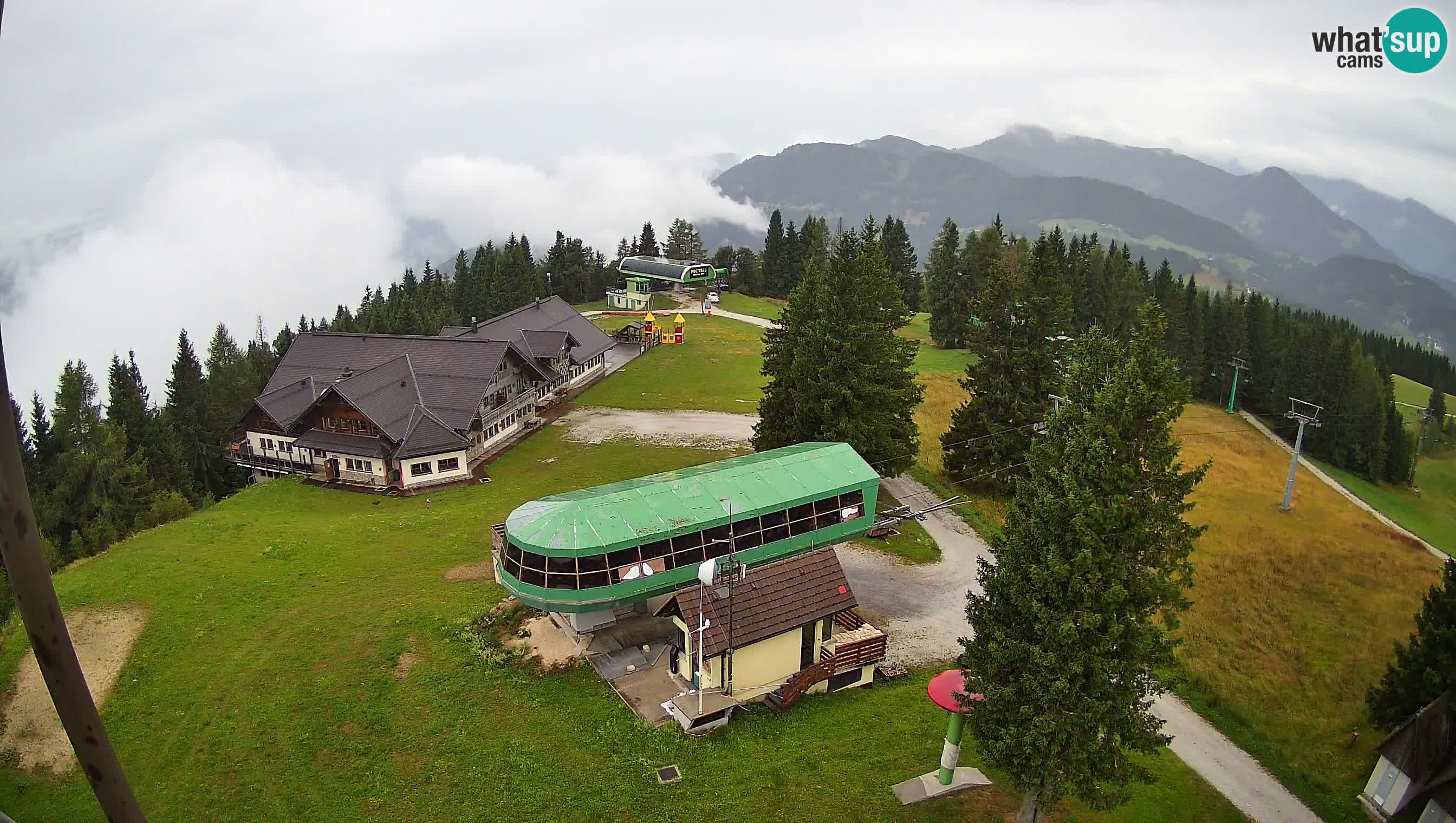 Live webcam Ski Cerkno – Počivalo