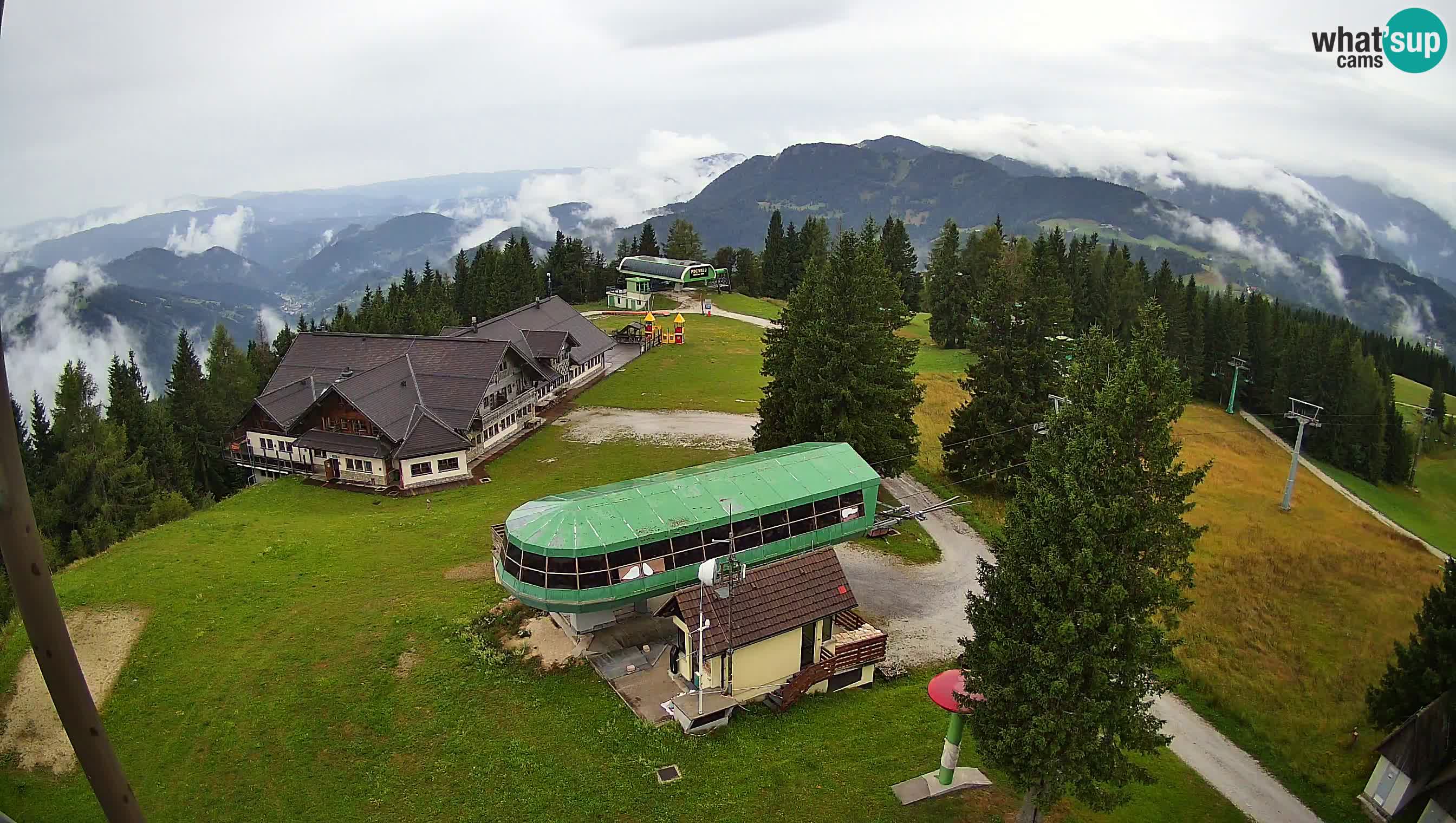 Live webcam Ski Cerkno – Počivalo