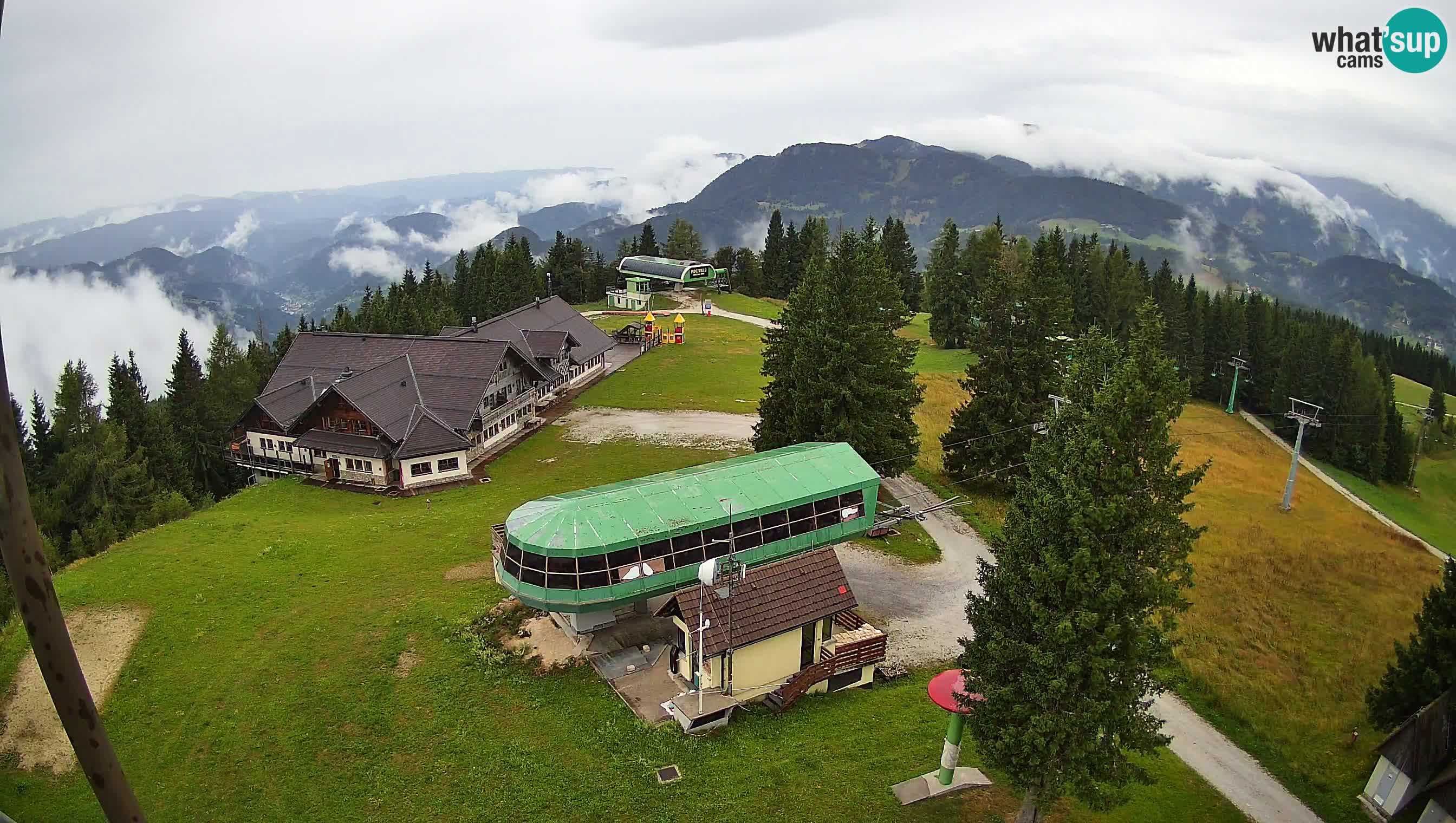 Live webcam Ski Cerkno – Počivalo