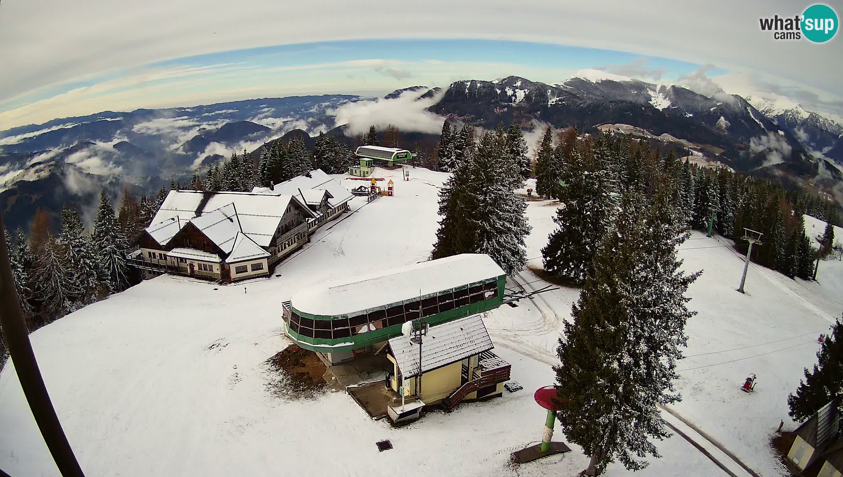 Webcam Cerkno Počivalo – Liveblick vom Skigebiet Cerkno