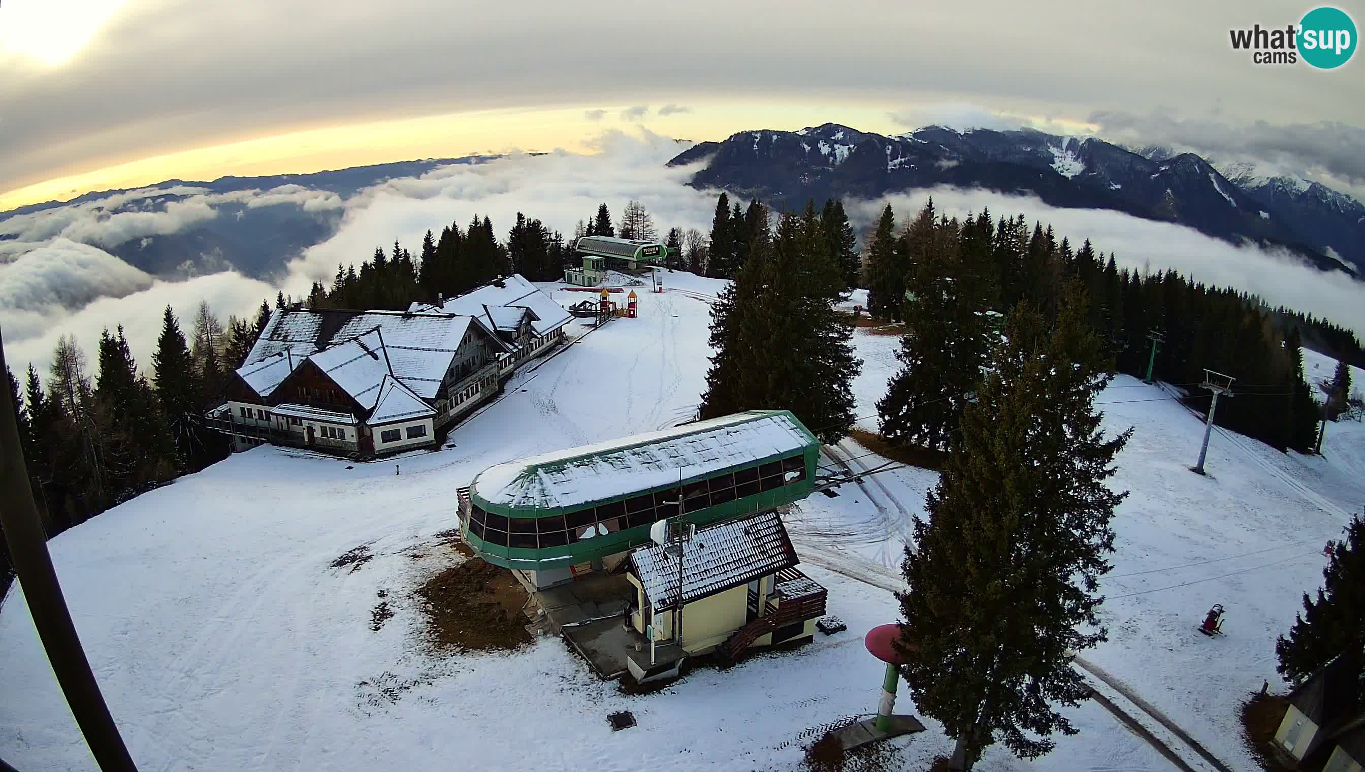Webcam Cerkno Počivalo – Liveblick vom Skigebiet Cerkno