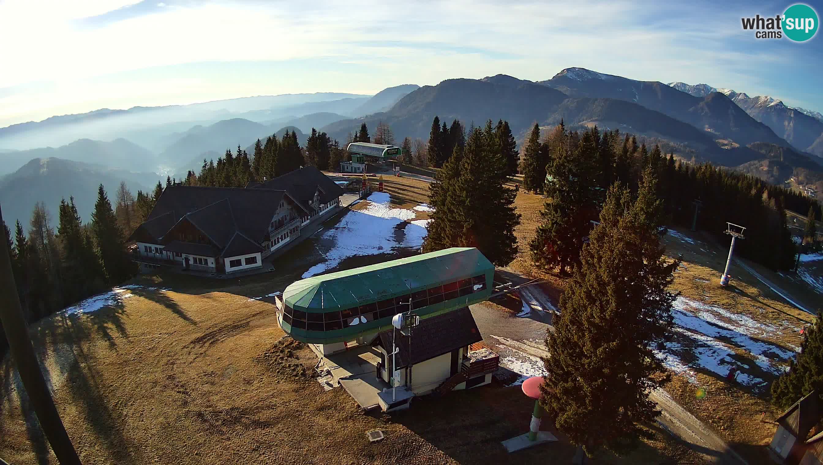Webcam Cerkno Počivalo – Vista live dalla stazione sciistica di Cerkno