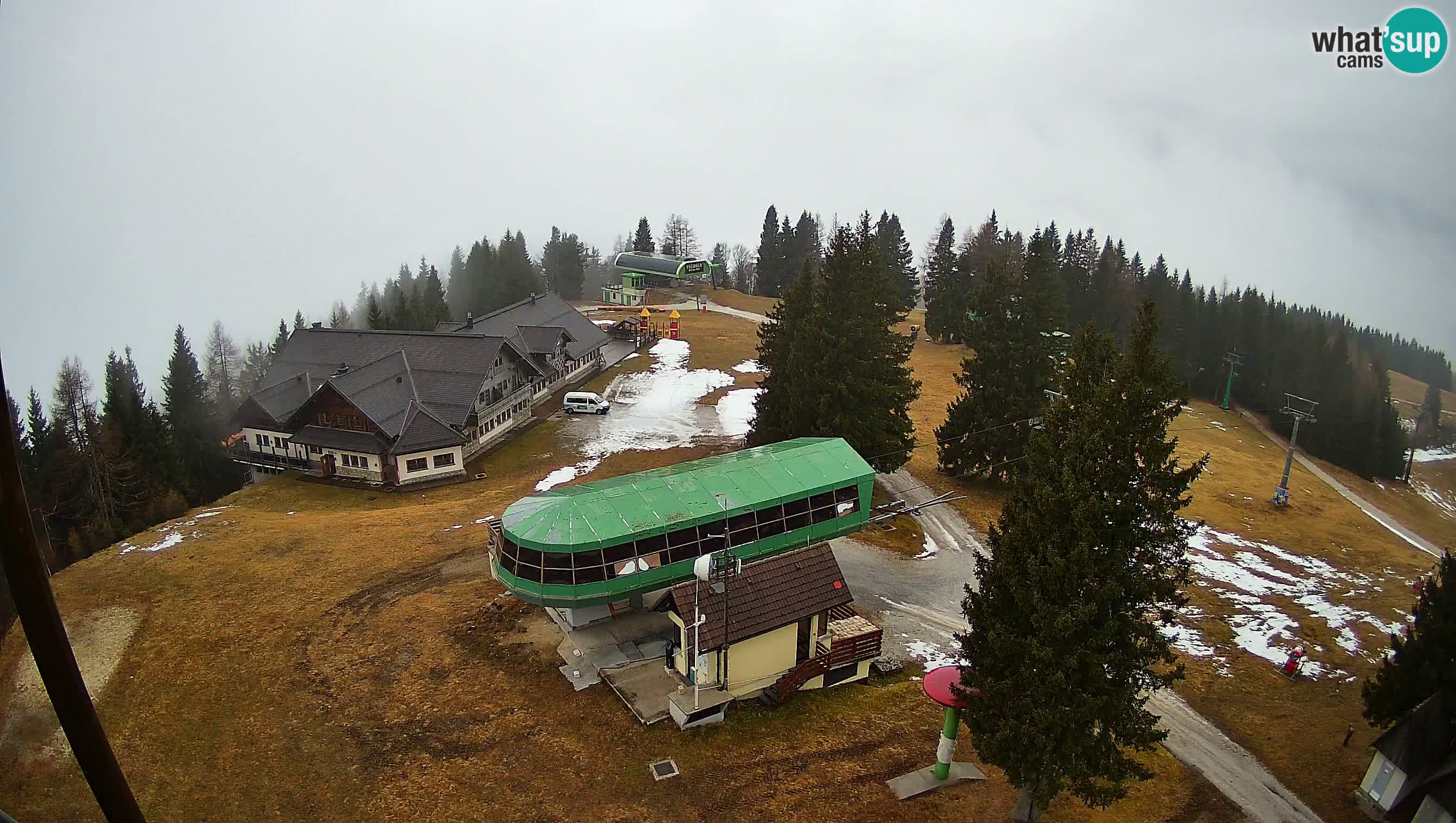 Webcam Cerkno Počivalo – Vue en direct de la station de ski de Cerkno