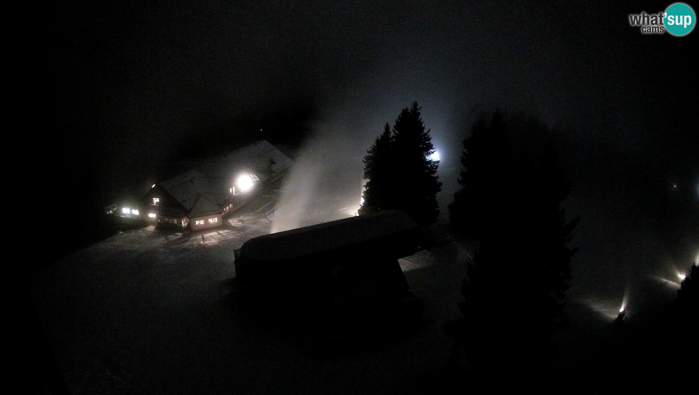 Webcam Cerkno Počivalo – Vue en direct de la station de ski de Cerkno