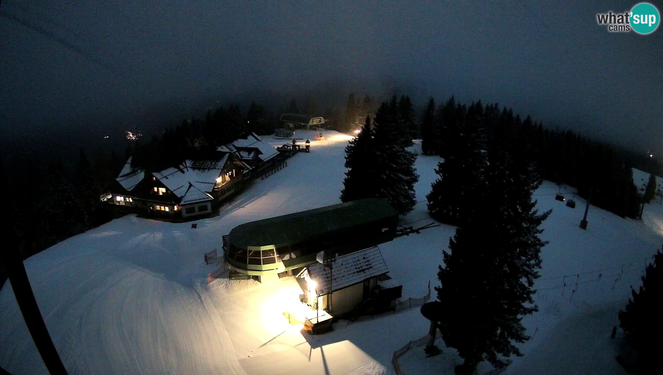 Webcam Cerkno Počivalo – Liveblick vom Skigebiet Cerkno