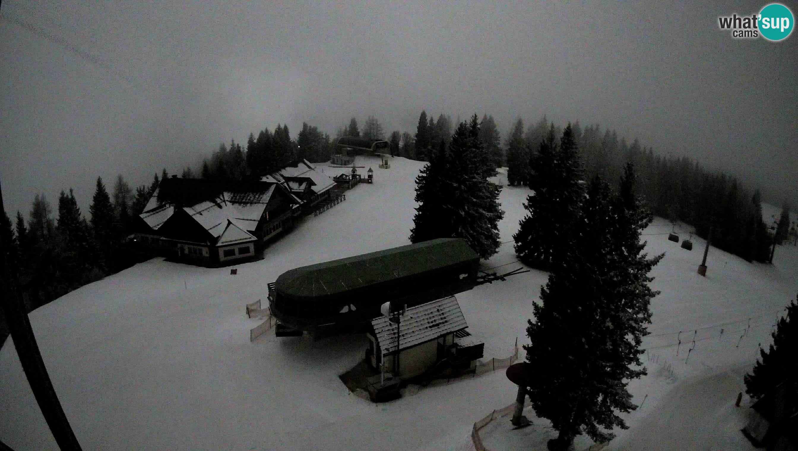 Webcam Cerkno Počivalo – Vista live dalla stazione sciistica di Cerkno