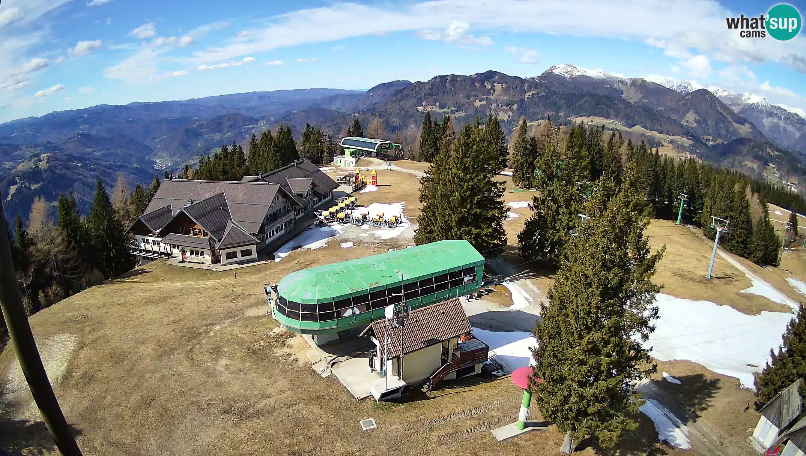 Webcam Cerkno Počivalo – Vue en direct de la station de ski de Cerkno