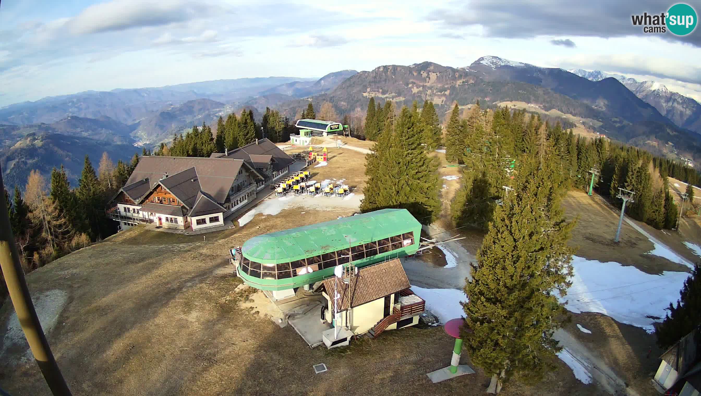 Webcam Cerkno Počivalo – Vista live dalla stazione sciistica di Cerkno