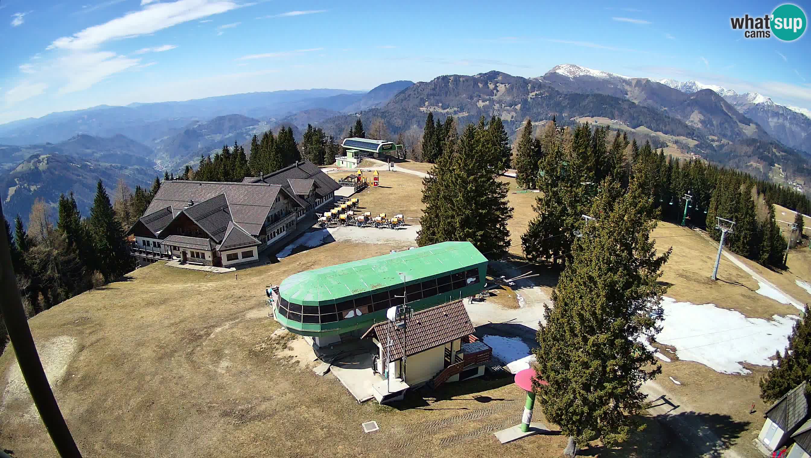 Webcam Cerkno Počivalo – Vue en direct de la station de ski de Cerkno