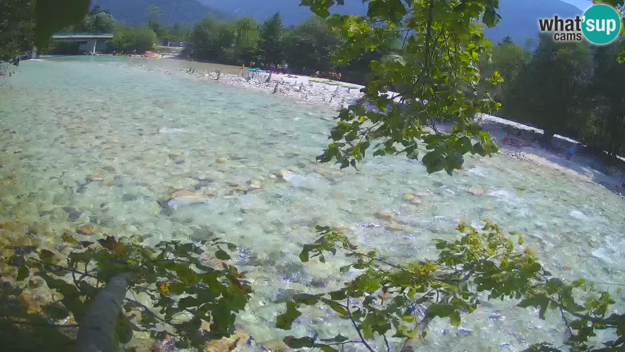 Web kamera Čezsoča – Nevjerojatan pogled na rijeku Soču