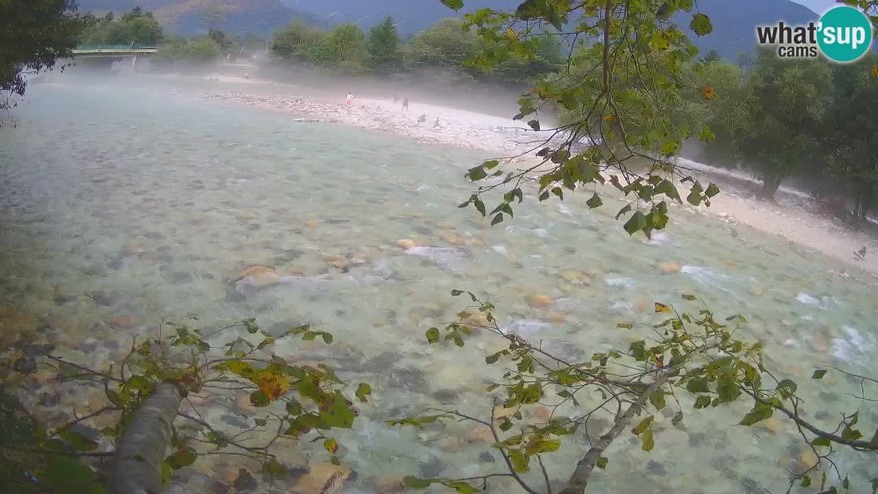 Čezsoča Webcam – Fantastischer Blick auf den Fluss Soča
