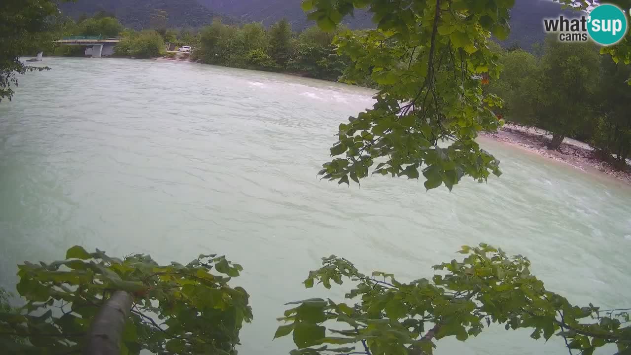 Web kamera Čezsoča – Nevjerojatan pogled na rijeku Soču