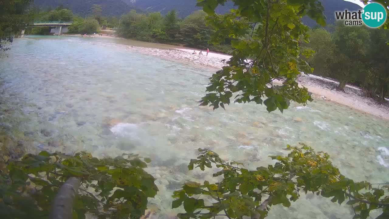 Webcam Čezsoča – Amazing view of Soča River